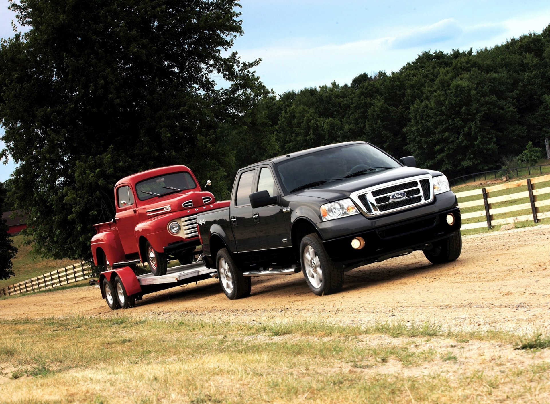 ford truck trailer