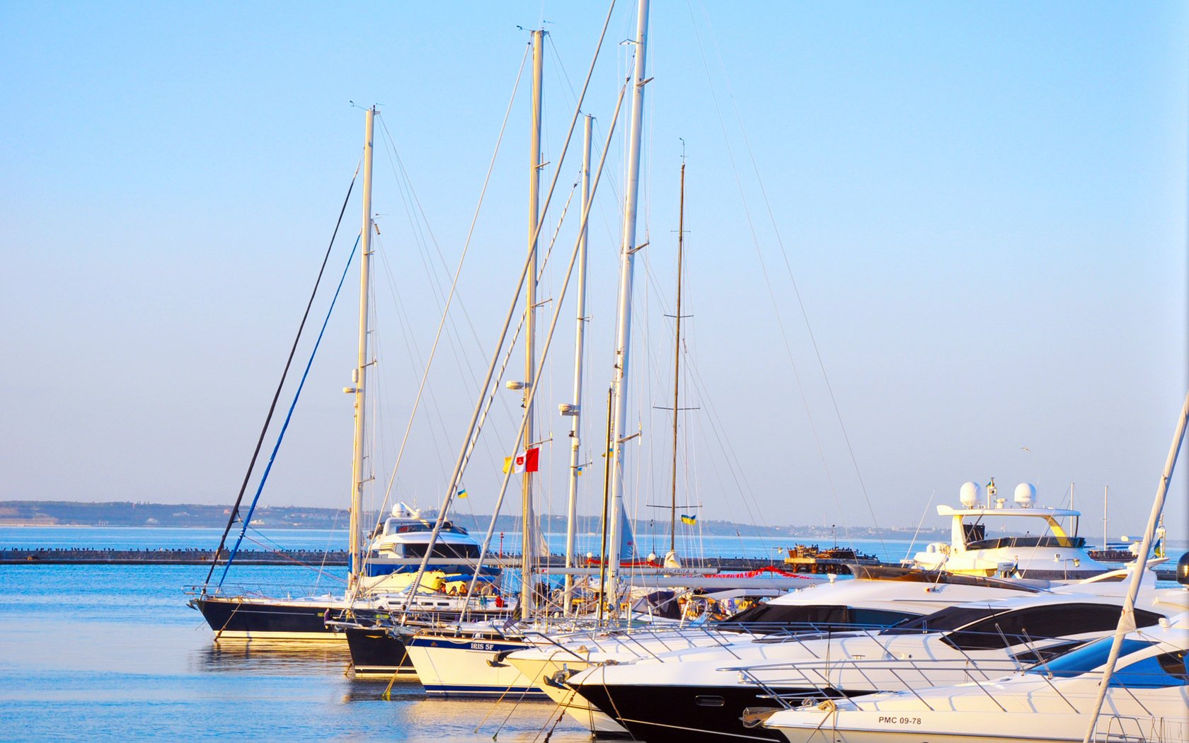 yachts sea odessa port