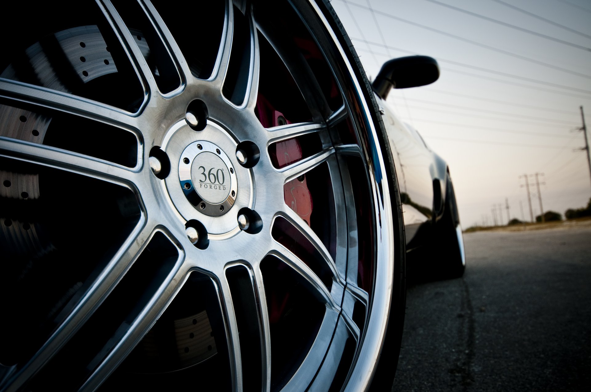 chevrolet corvette the disc wheel machine