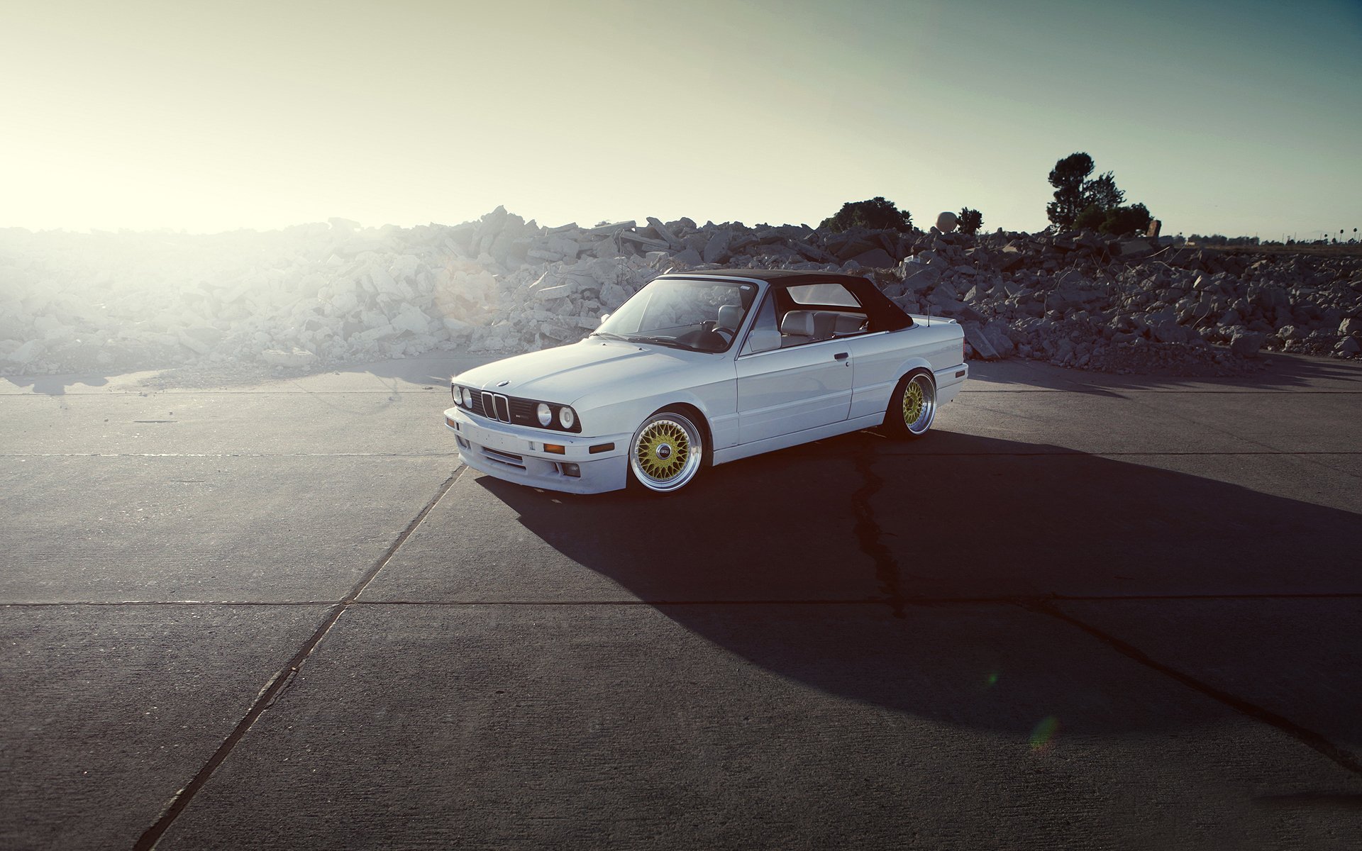 bmw boomer white drive