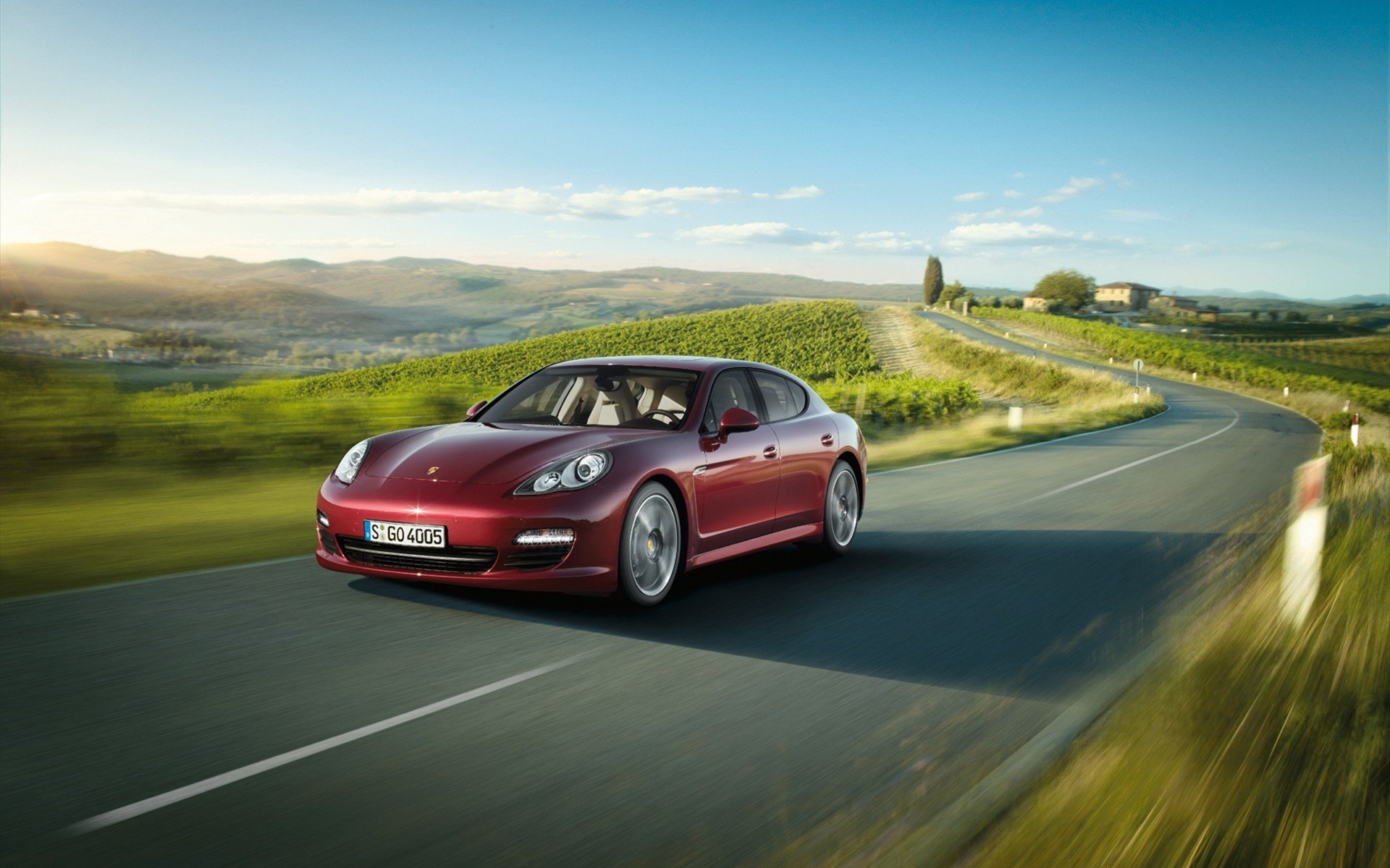 coches auto carretera porsche