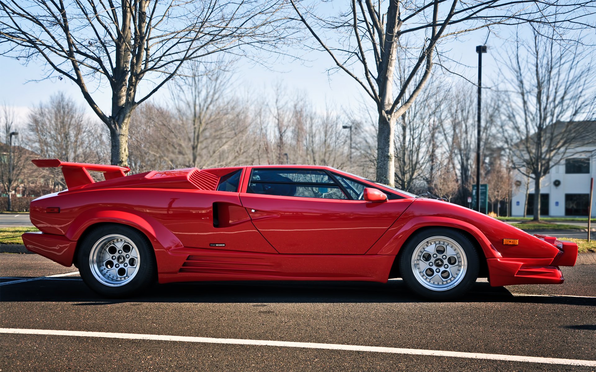 lamborghini rojo potencia velocidad