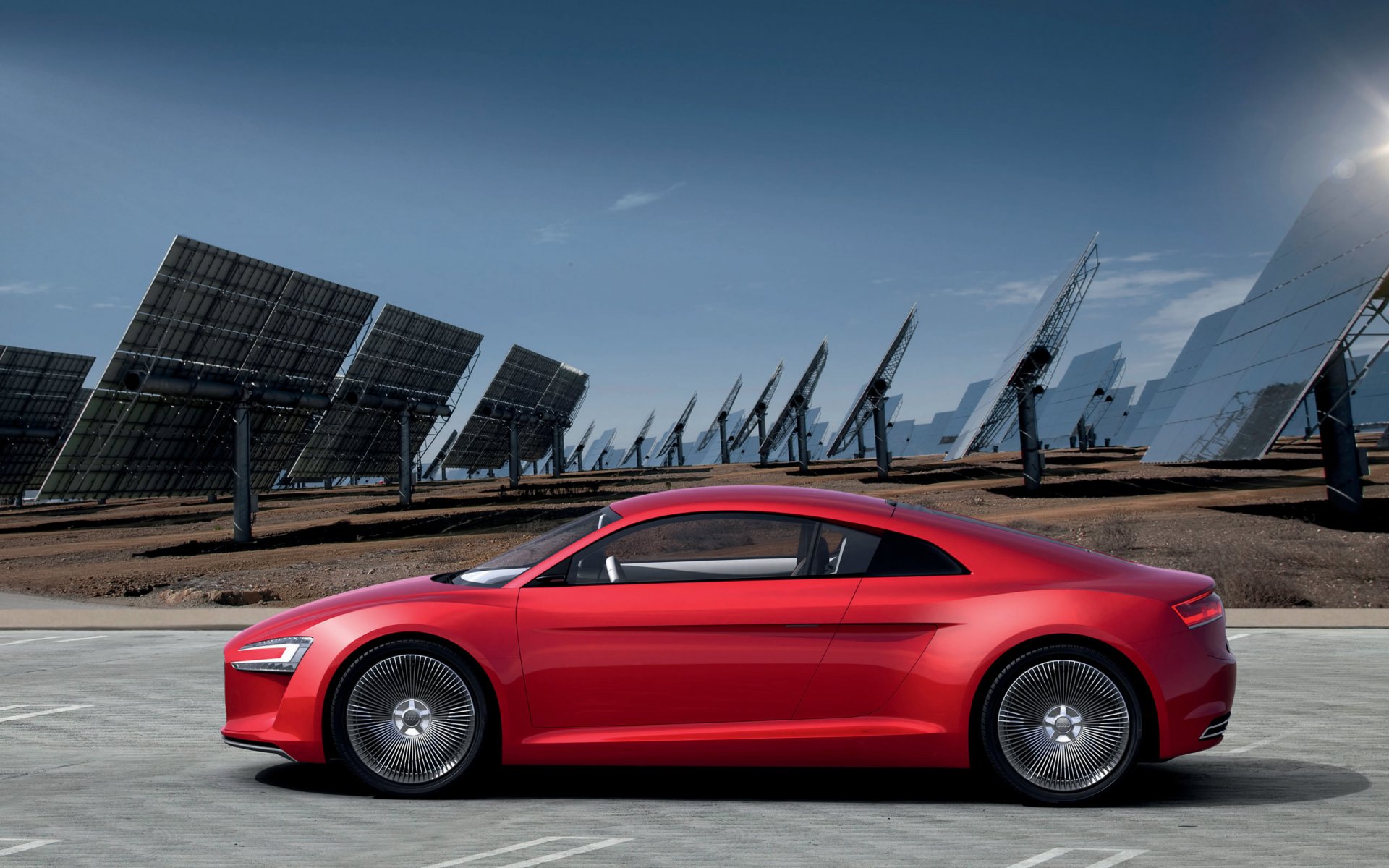 audi e-tron e elektronen solarzellen