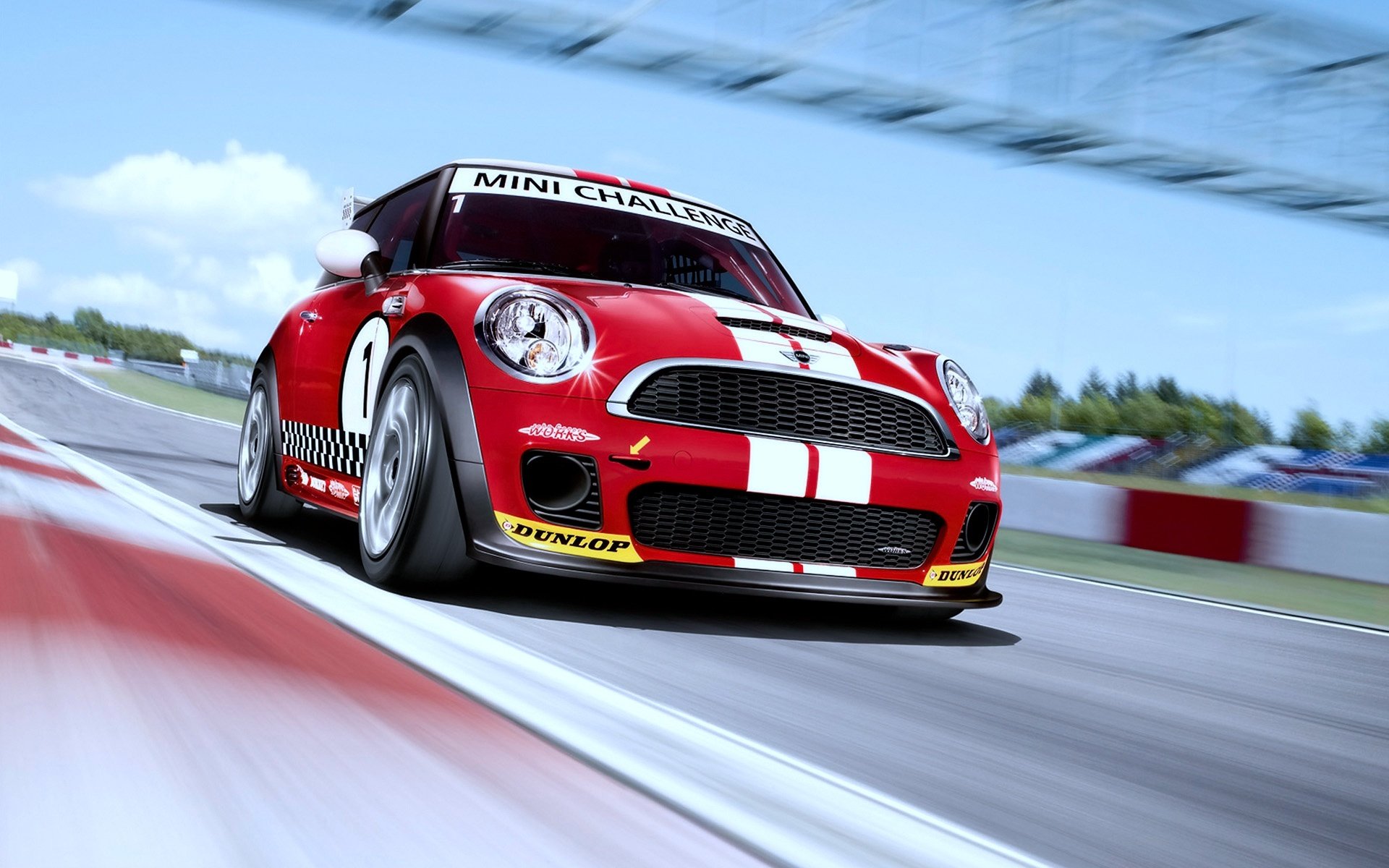 mini cooper machine track speed