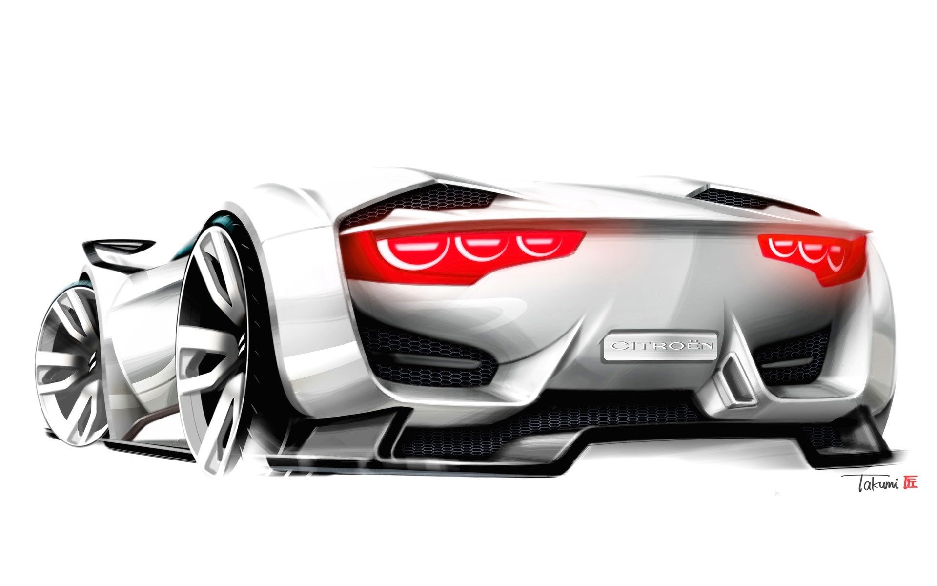 citroen concept car wallpaper