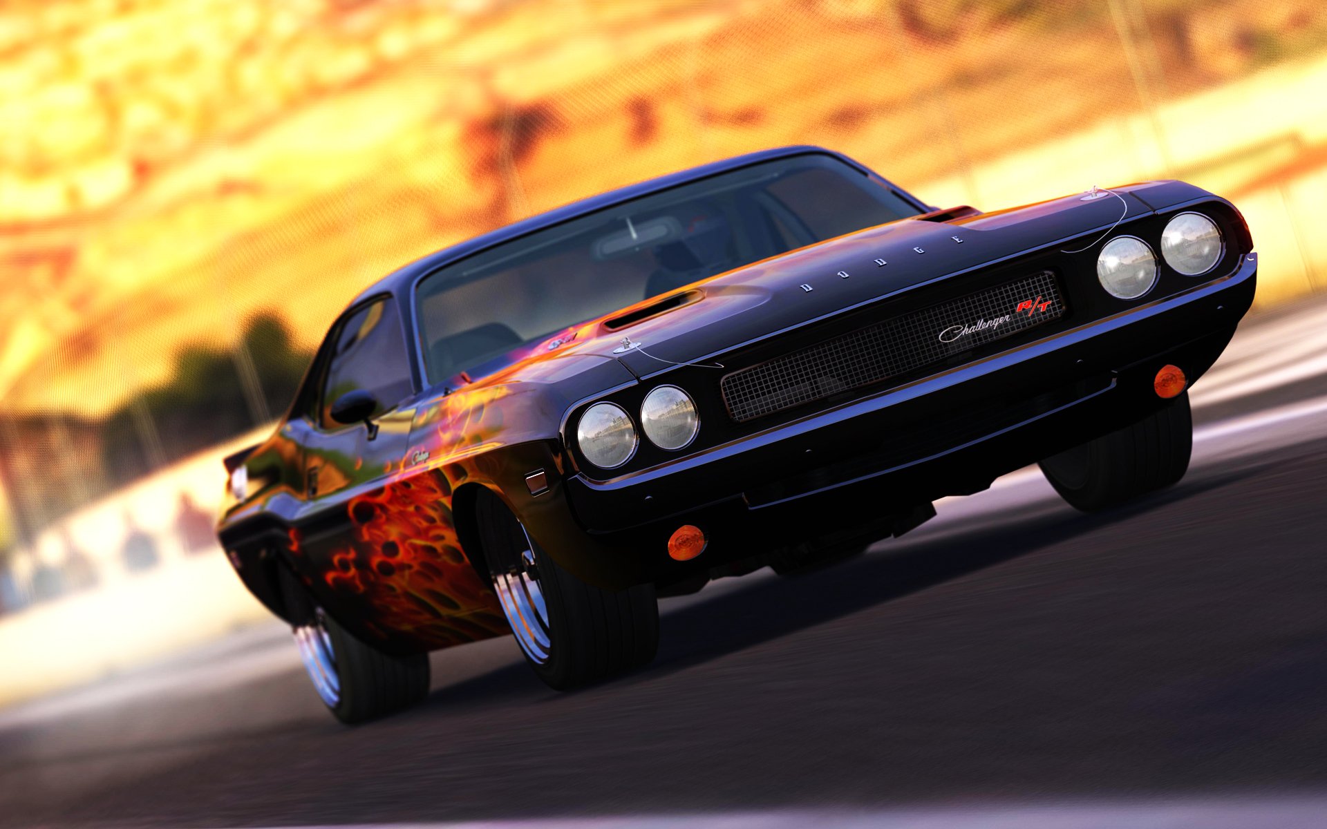 schivare challenger rt musclecar leggenda