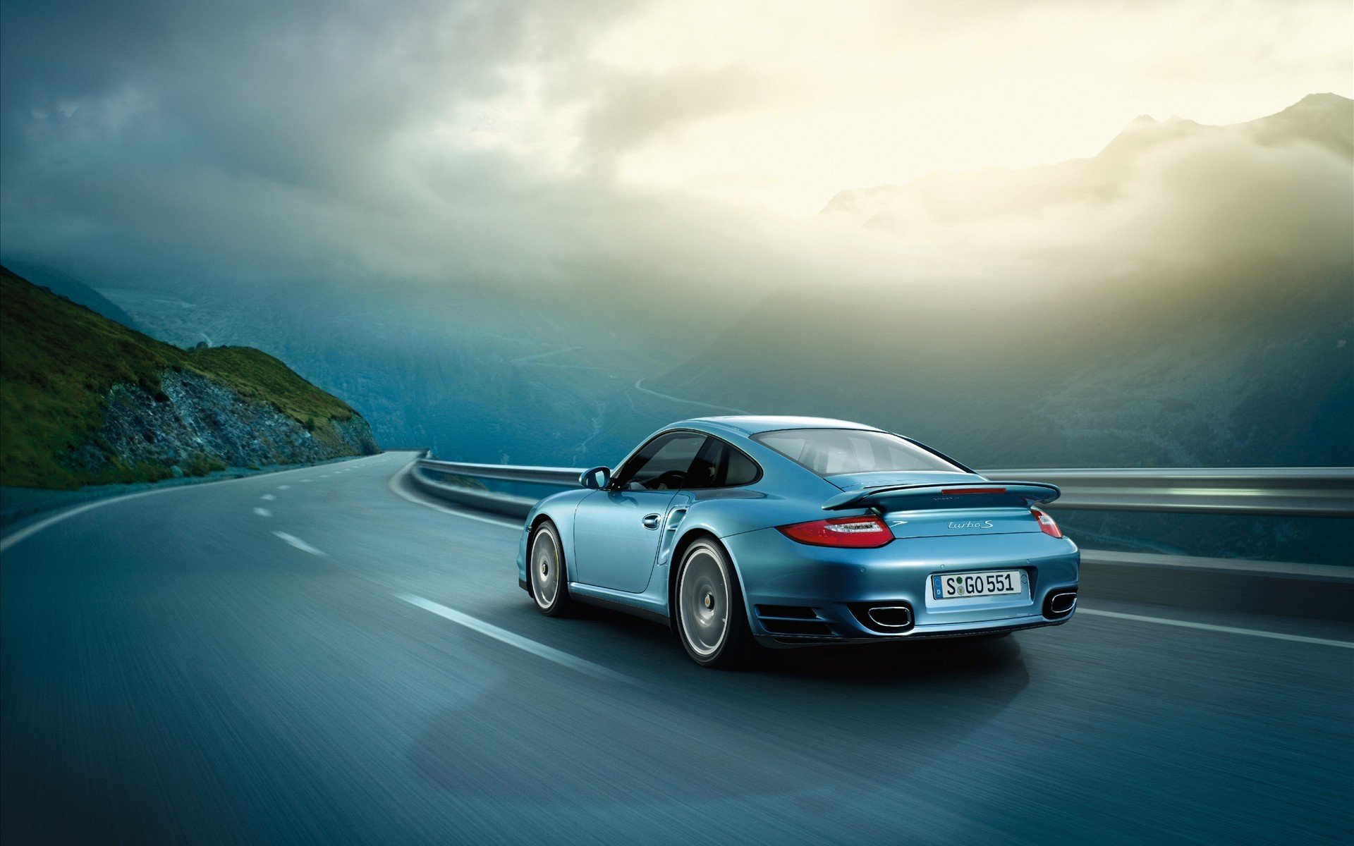 carretera vista montar a caballo velocidad porsche porsche