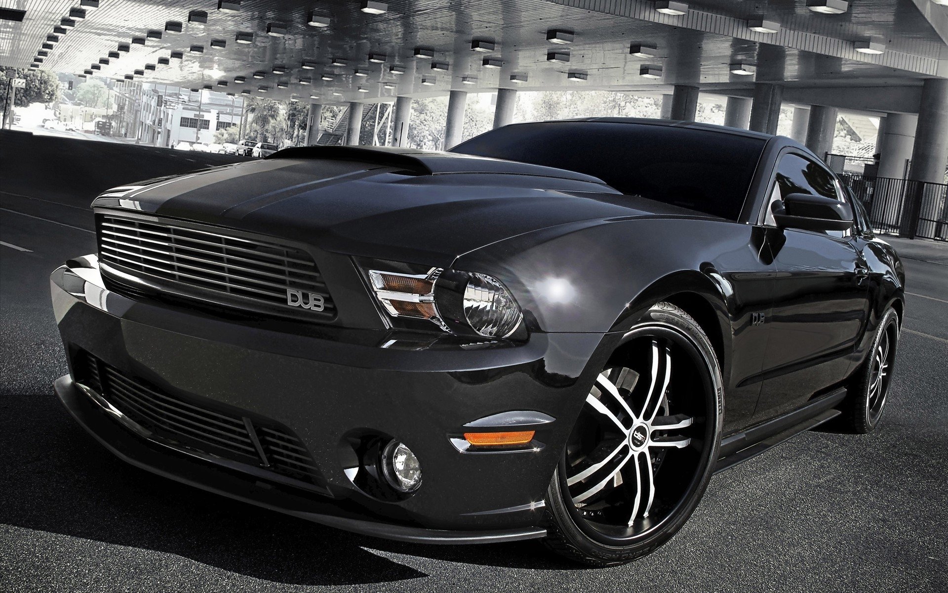 mustang black crediting