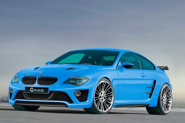 Beau sport 1bleu bmw