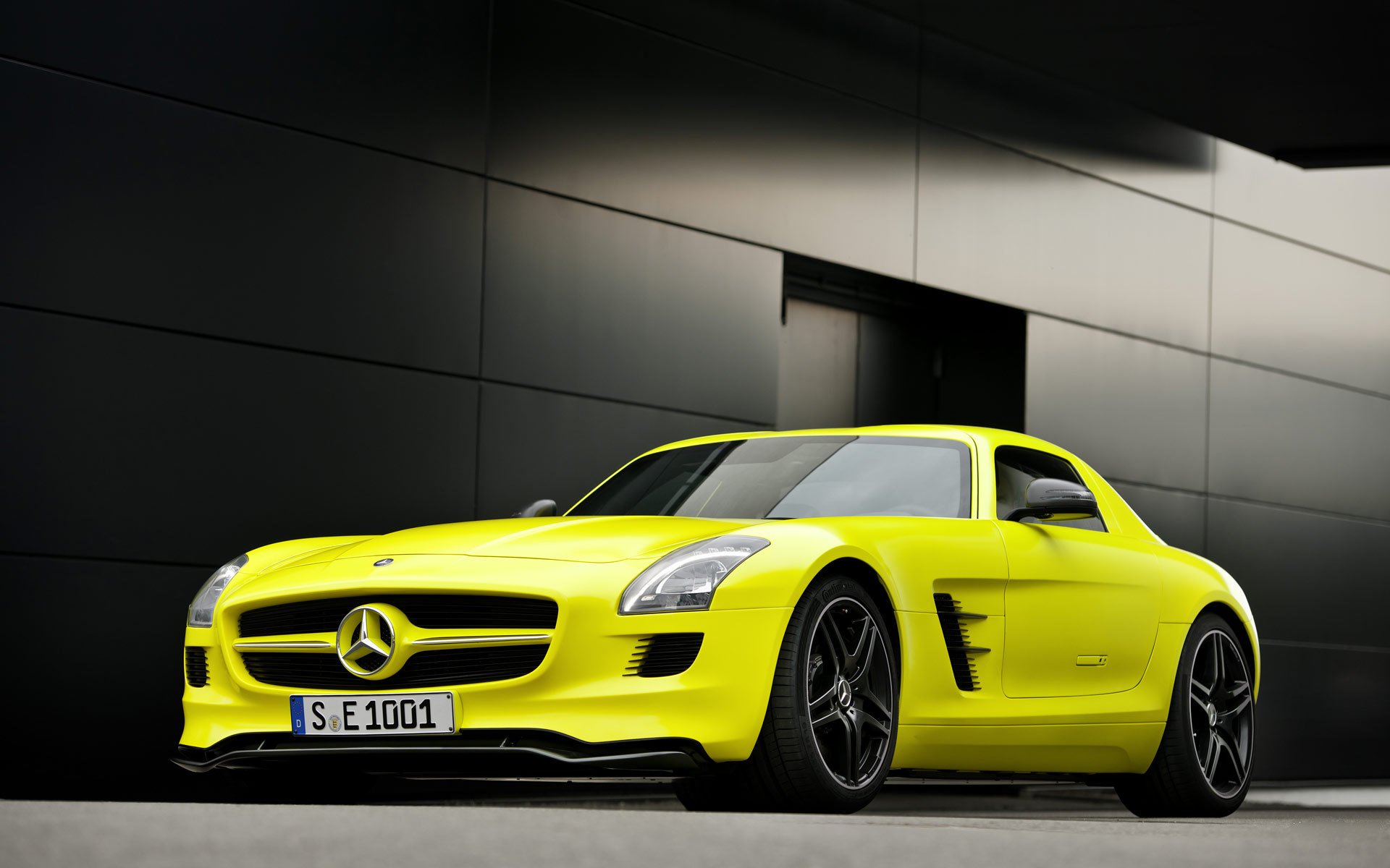 mercedes benz sls e-celle 1920x1200 voitures