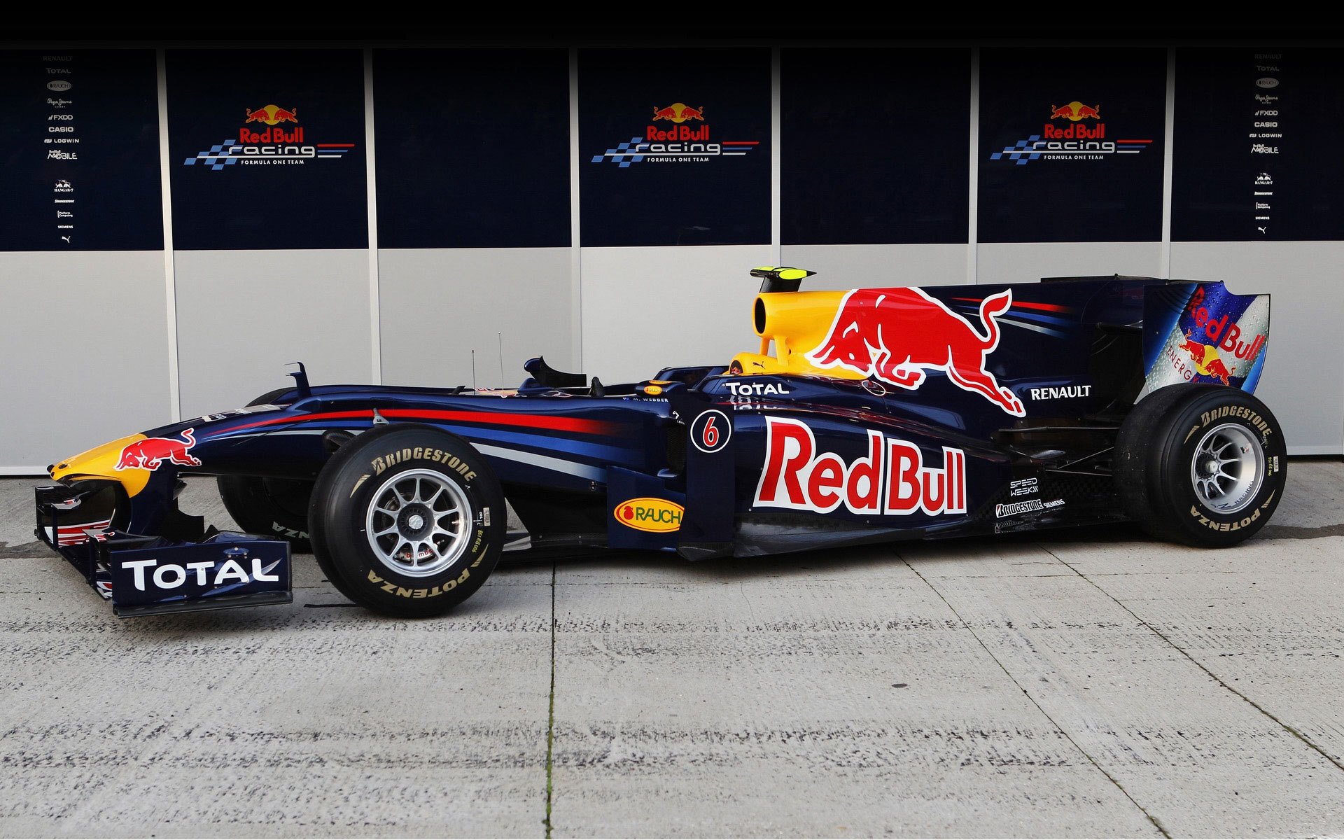 toro rojo rb6 f1 fórmula 1 bólido mark webber