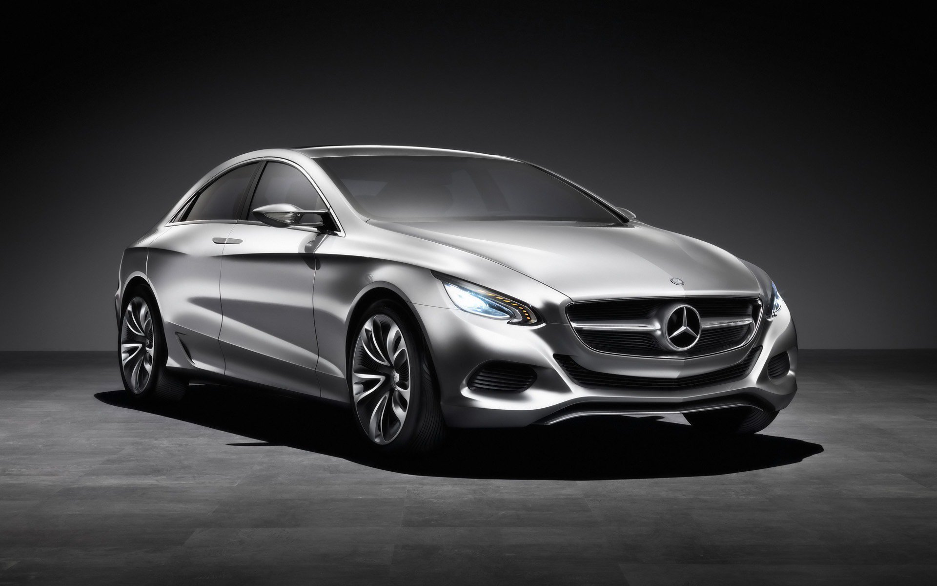 mercedes-benz f800 concept metallic