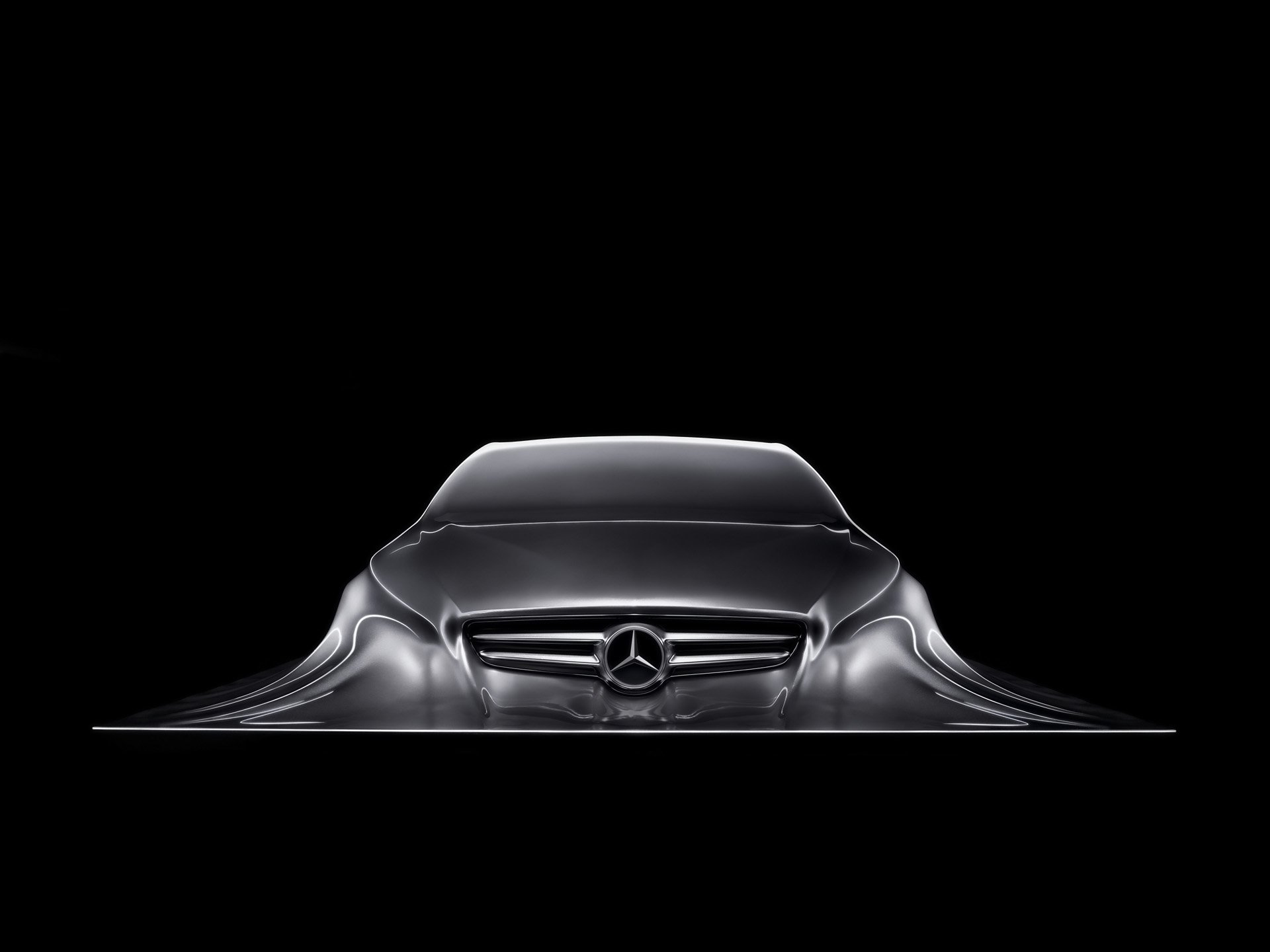 mercedes benz design sculpture