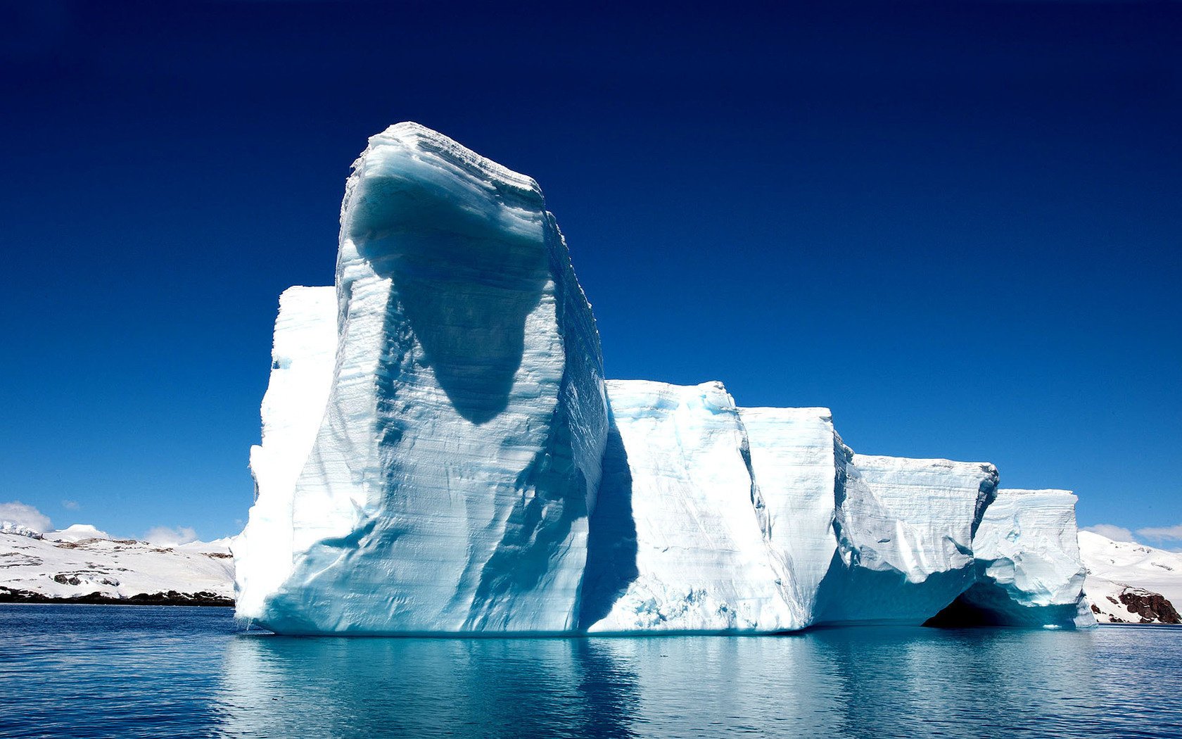 hielo norte antártida iceberg