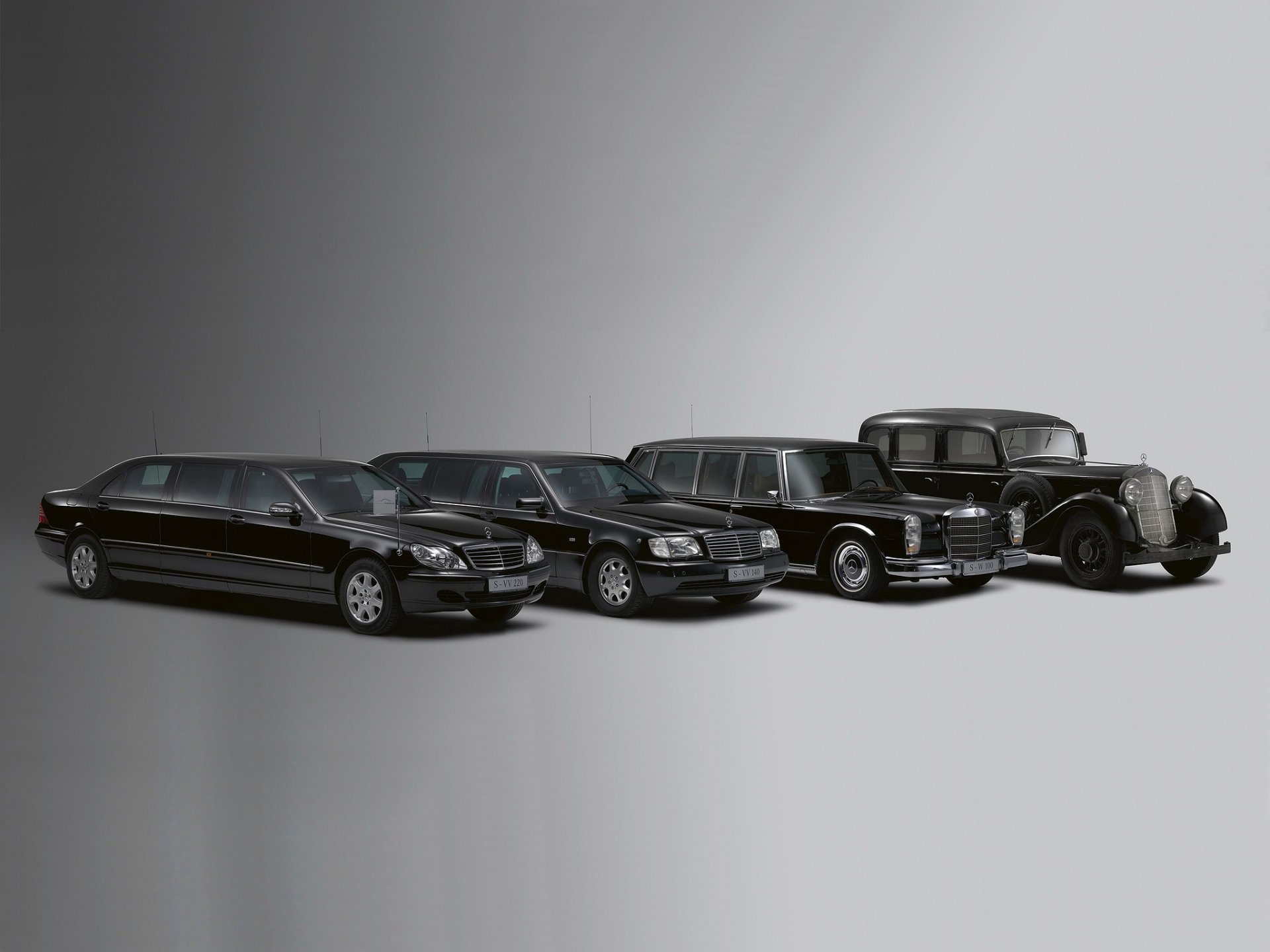 voitures mercedes-benz rétro limousine