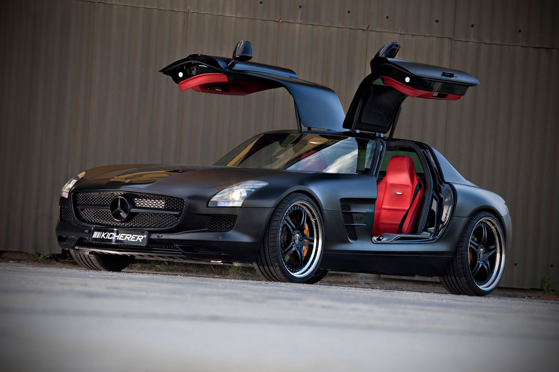 kicherer sls supersport edición negro frente