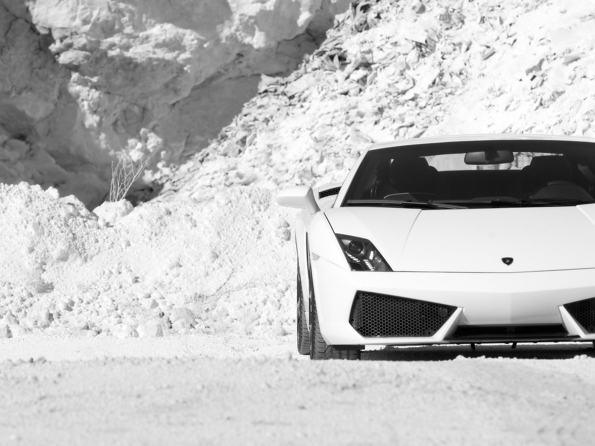 lamborghini winter weiß