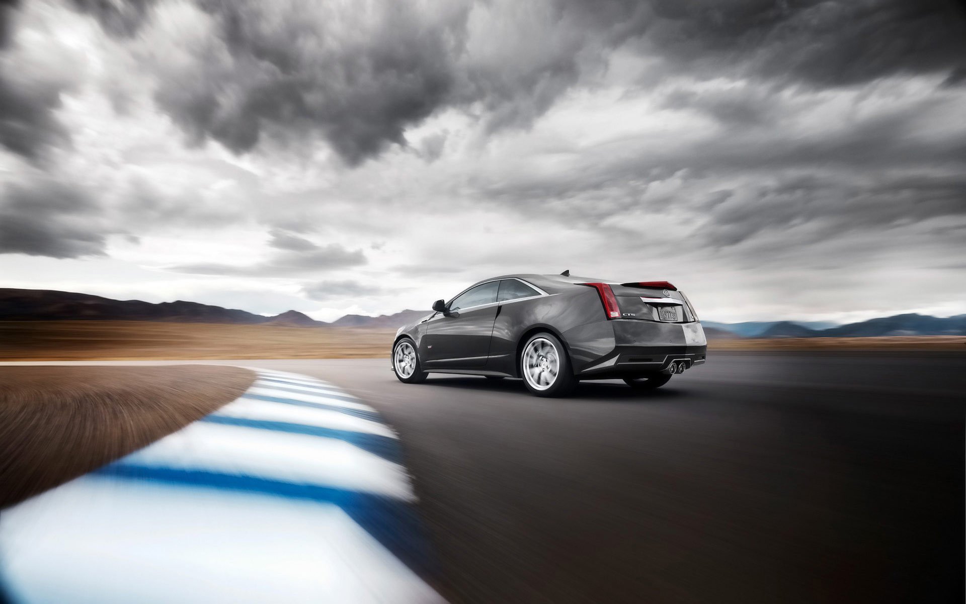 cadillac cts-v speed road