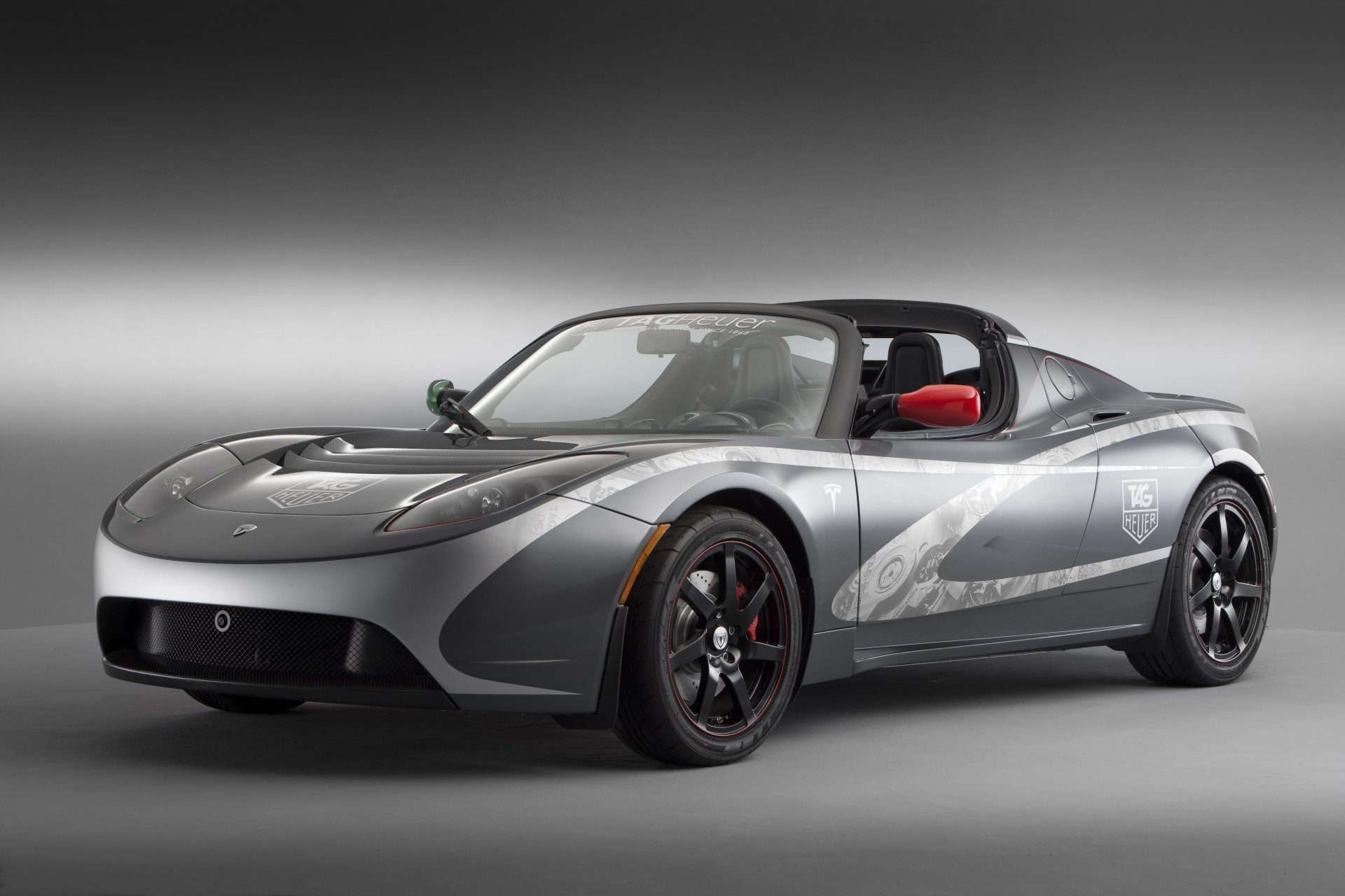 tag heuer tesla roadster tesla car