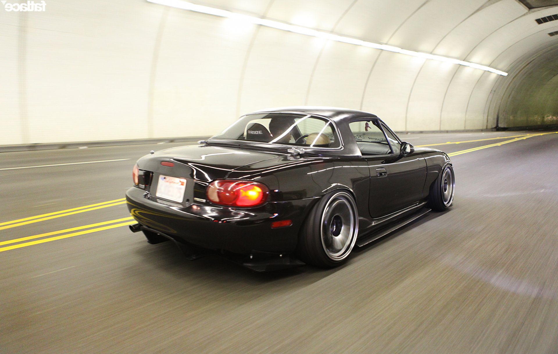 mazda miata schwarz jdm