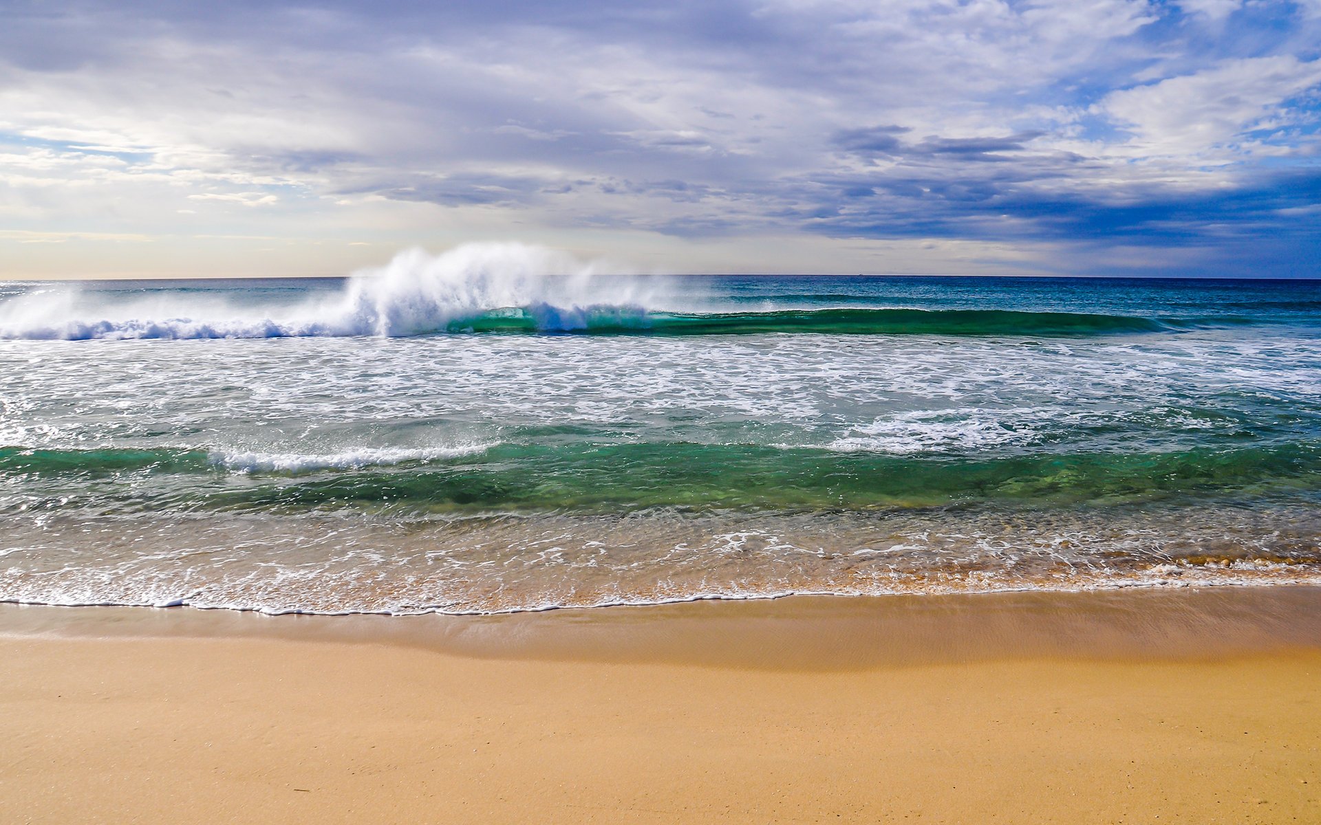 clouds nature landscape the sky sea beach sand