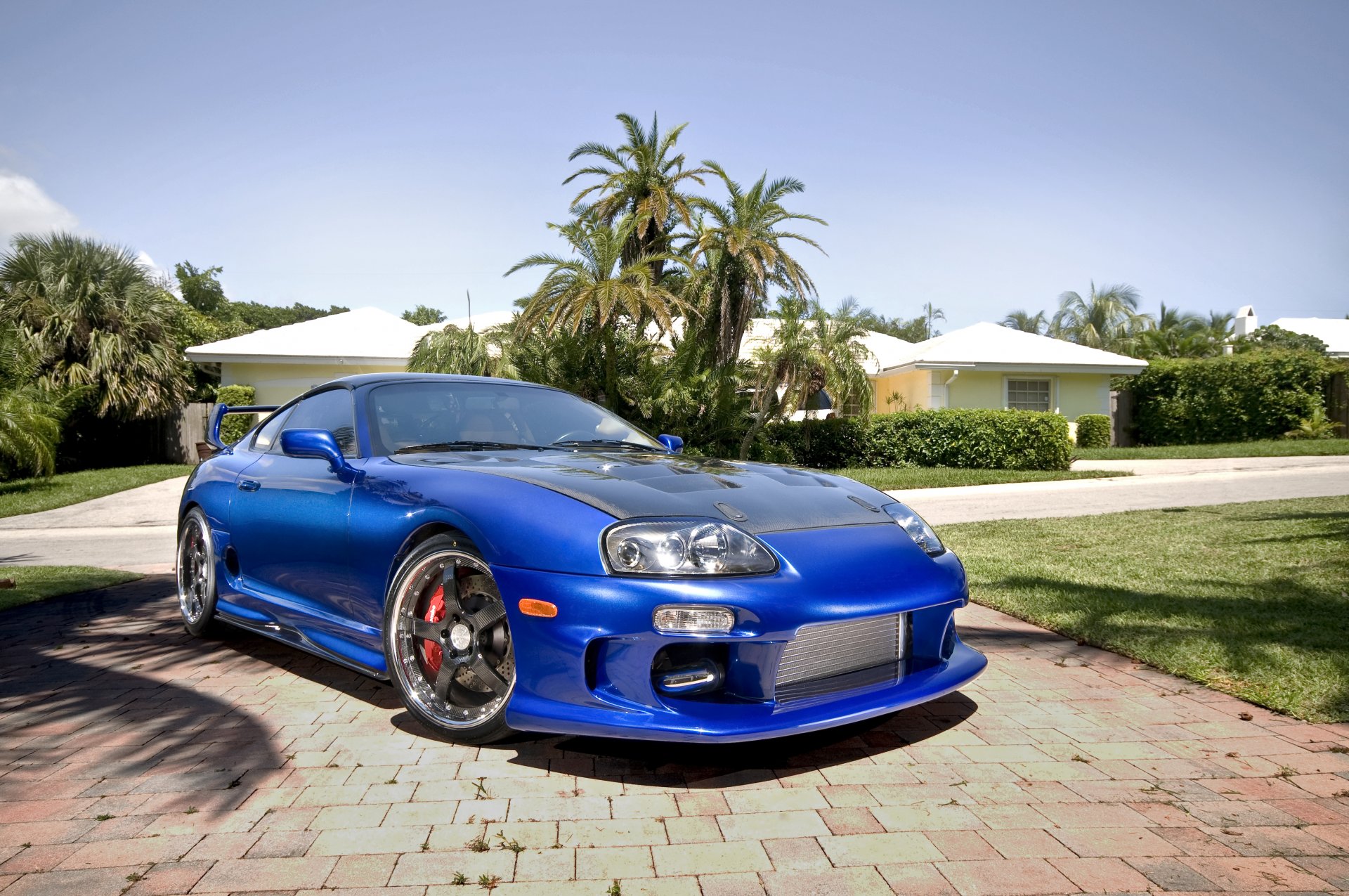 toyota supra widescreen wallpaper