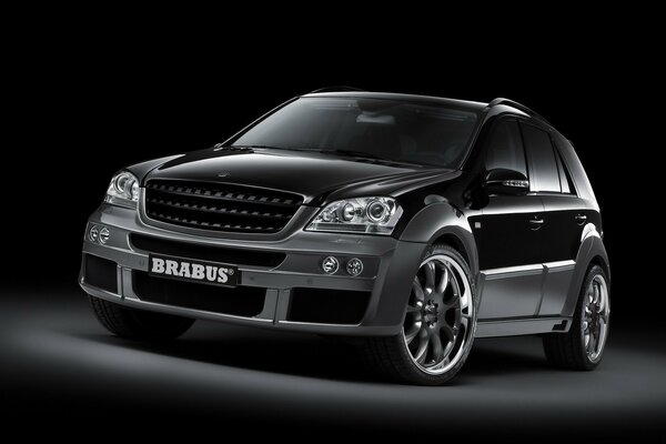 Auto brabus schwarz Bild