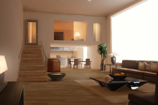 Cozy minimalistic renovation in the apartment