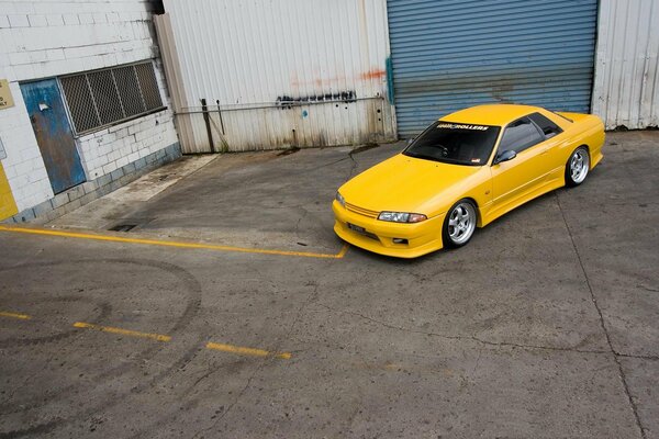 Japanese car, designed for drift