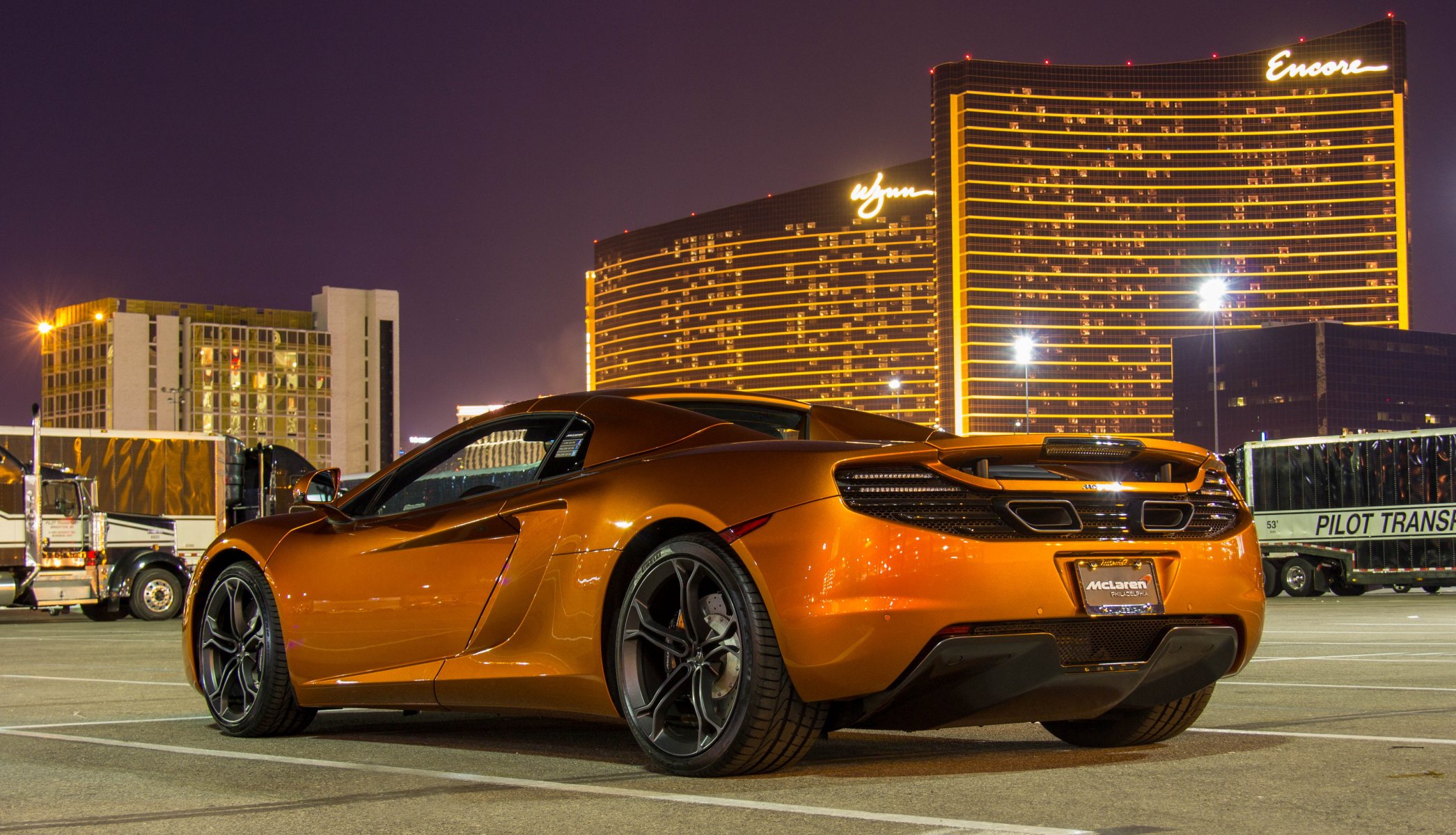 mclaren 12c araña ciudad