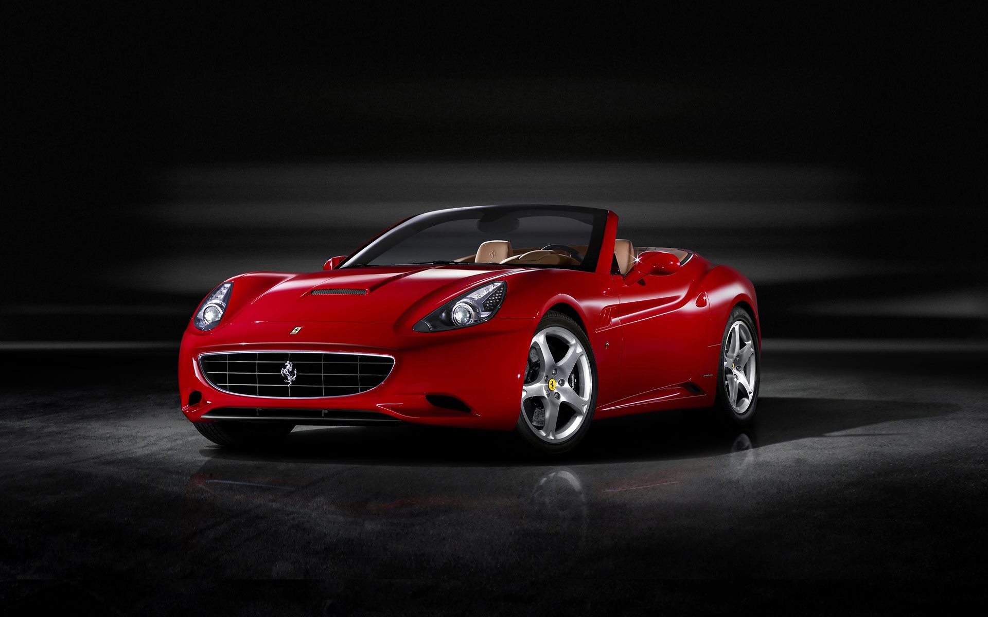 ferrari california ferrari auto coche rojo frente faros coche deportivo