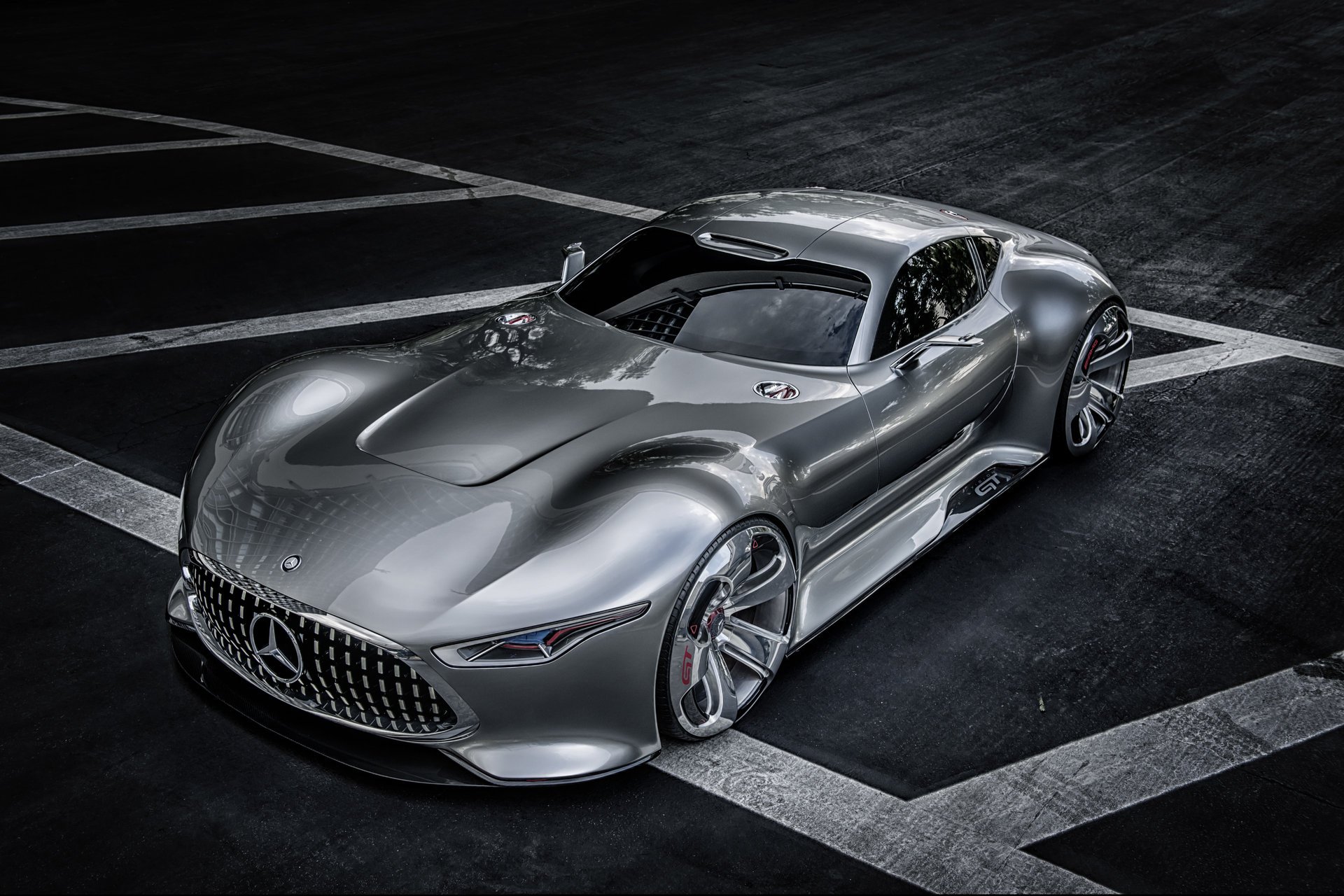 mercedes-benz amg vision gran turismo concept 2013 supercar