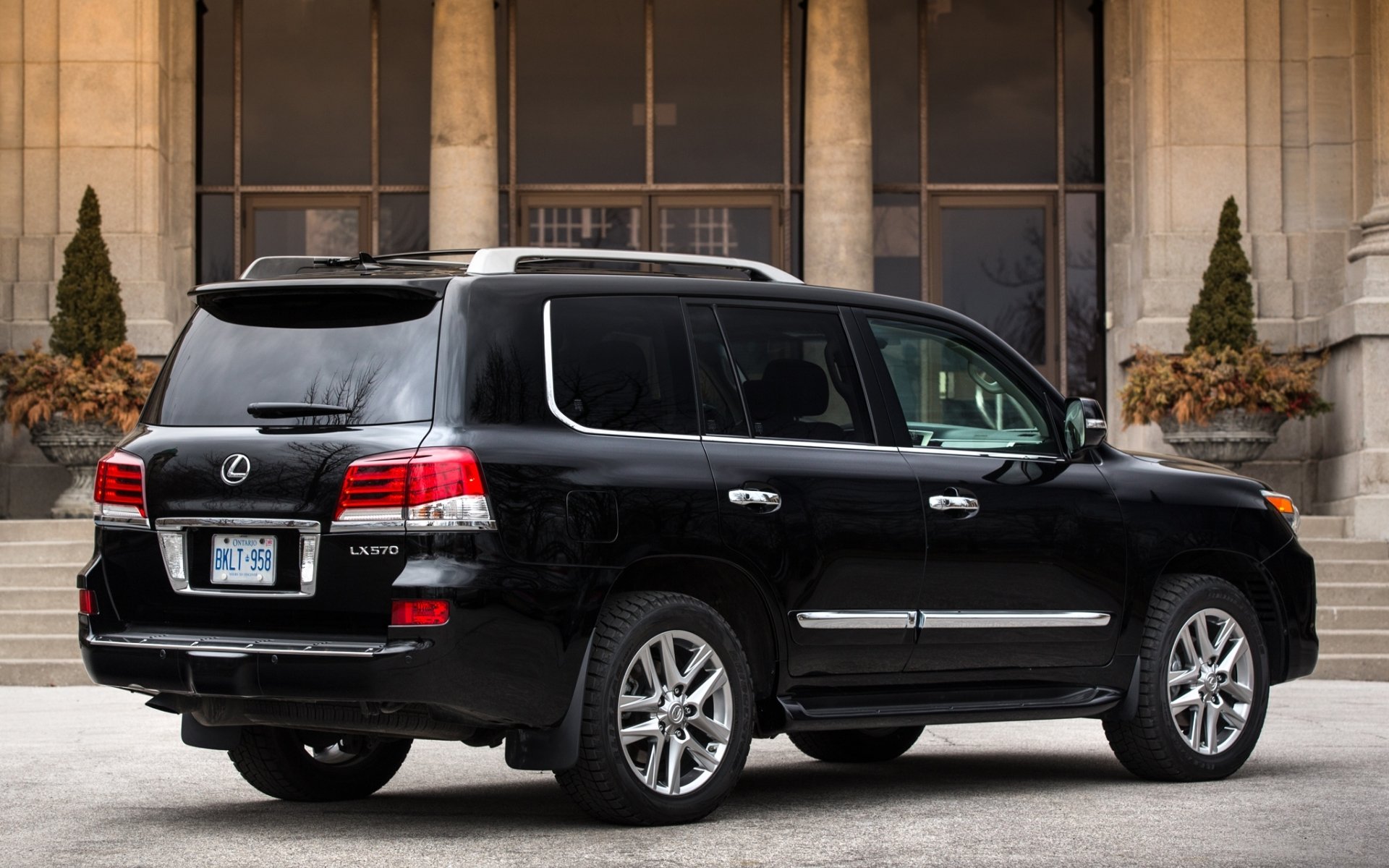 lexus lx lexus jeep suv vista trasera fondo