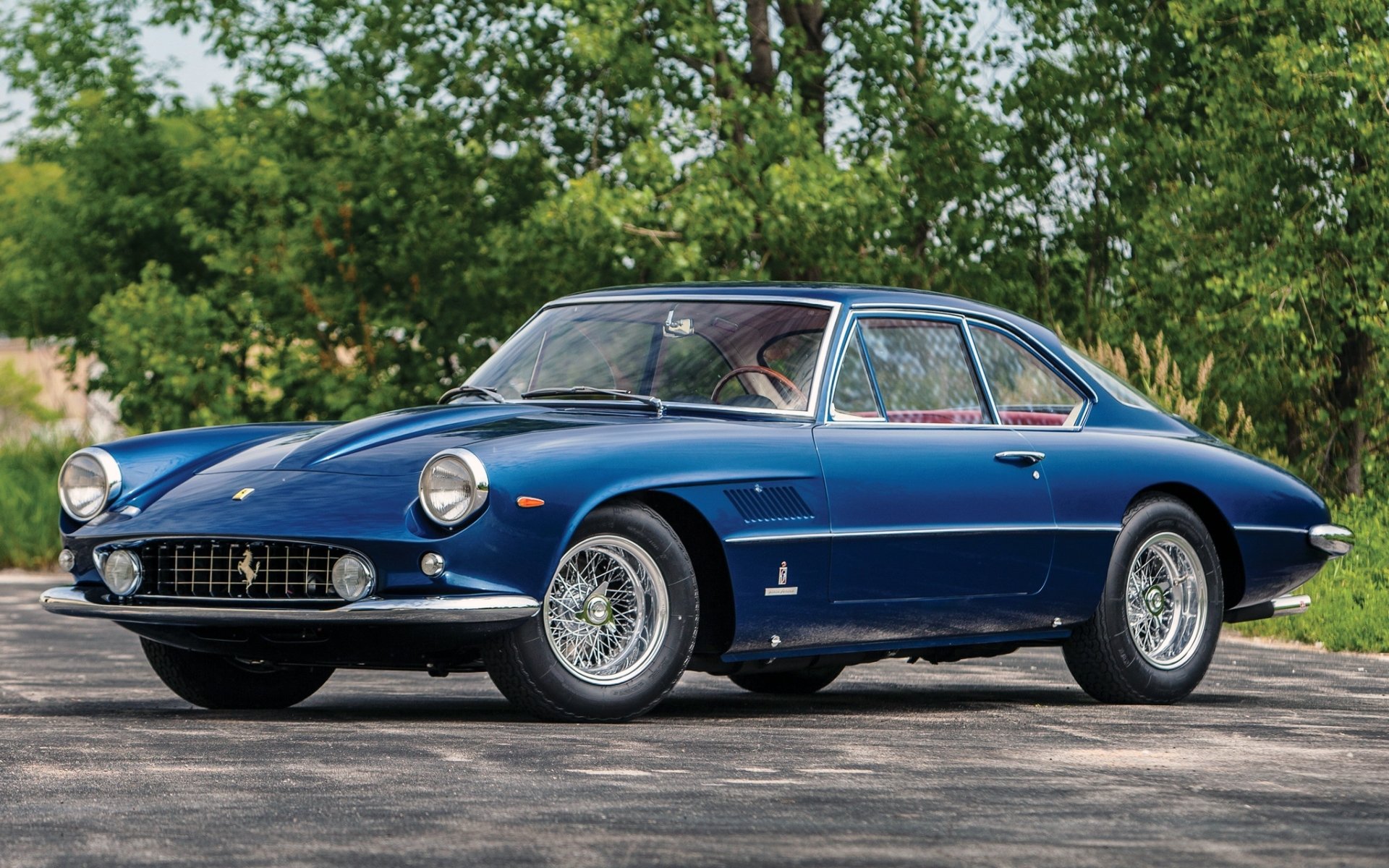 ferrari superamerica coupe aerodinamico 1961 ferrari blue front