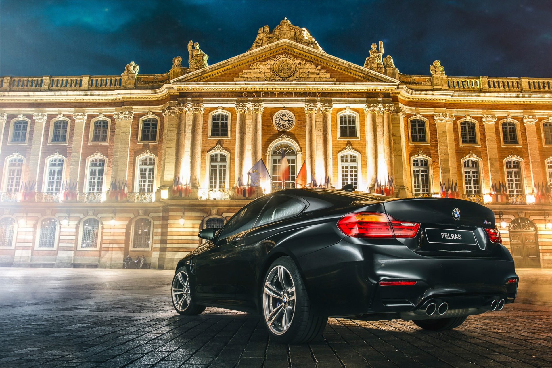 bmw m4 pelras ciudad vista