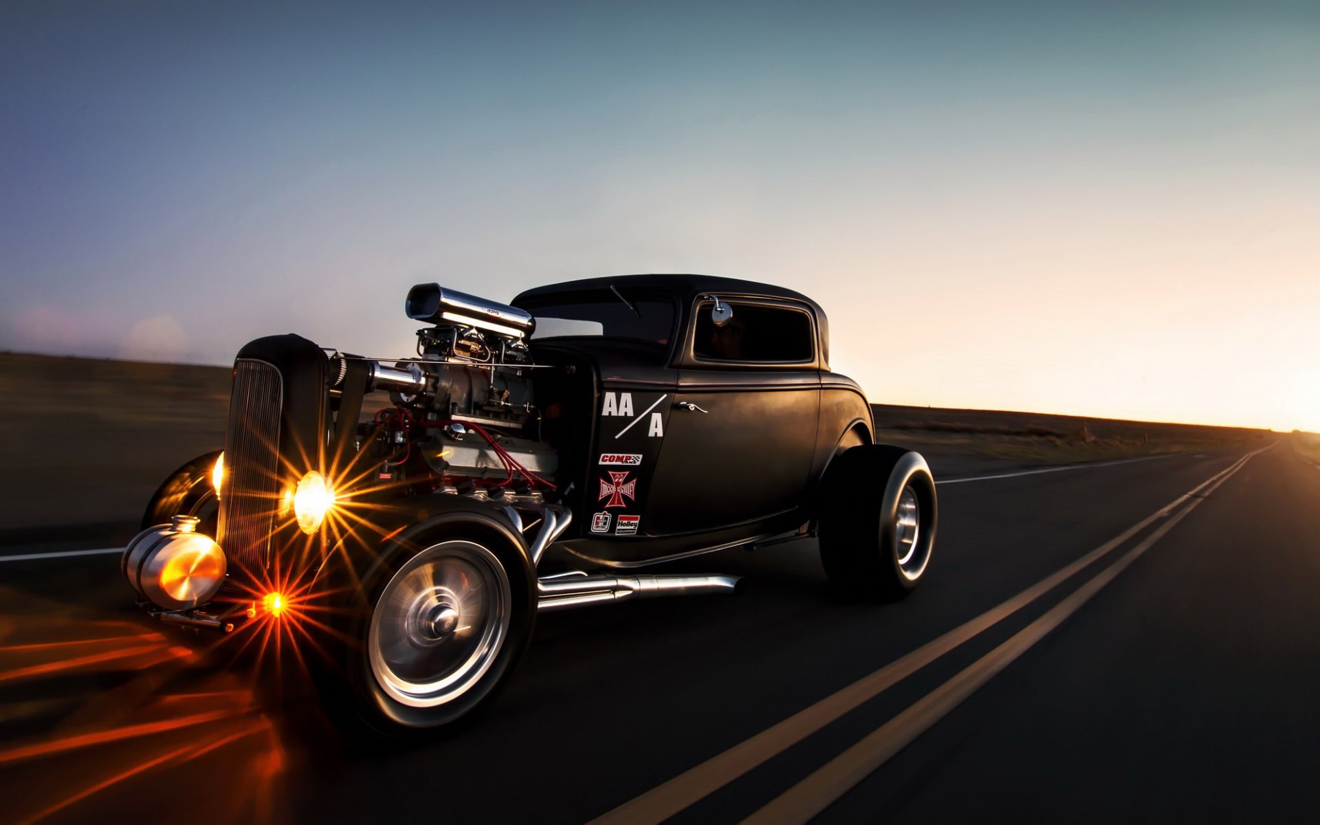 ford hot rod auto snack lavoro fotografico