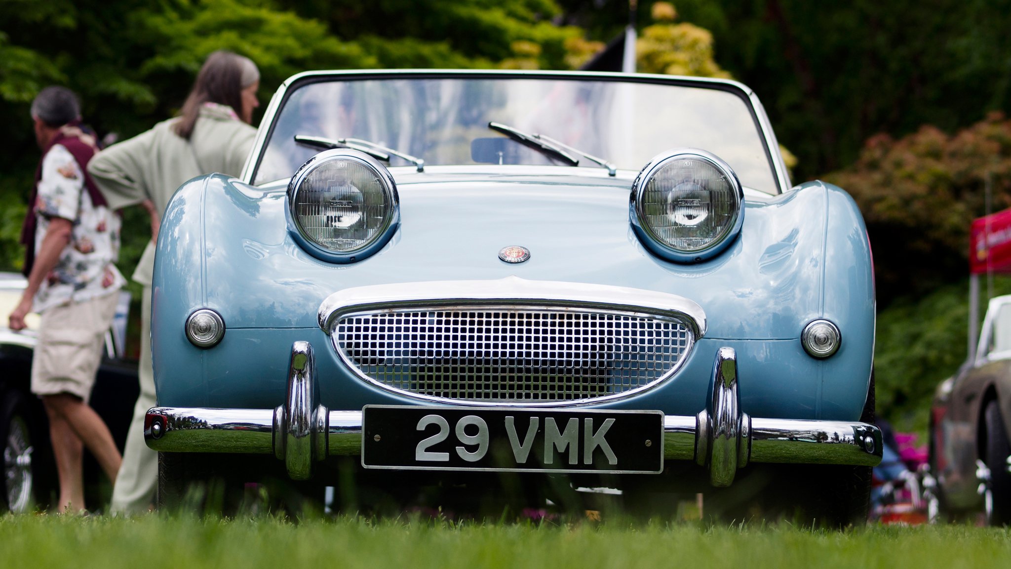 austin healey sprite petite voiture de sport british motor corporation frog eye grenouille