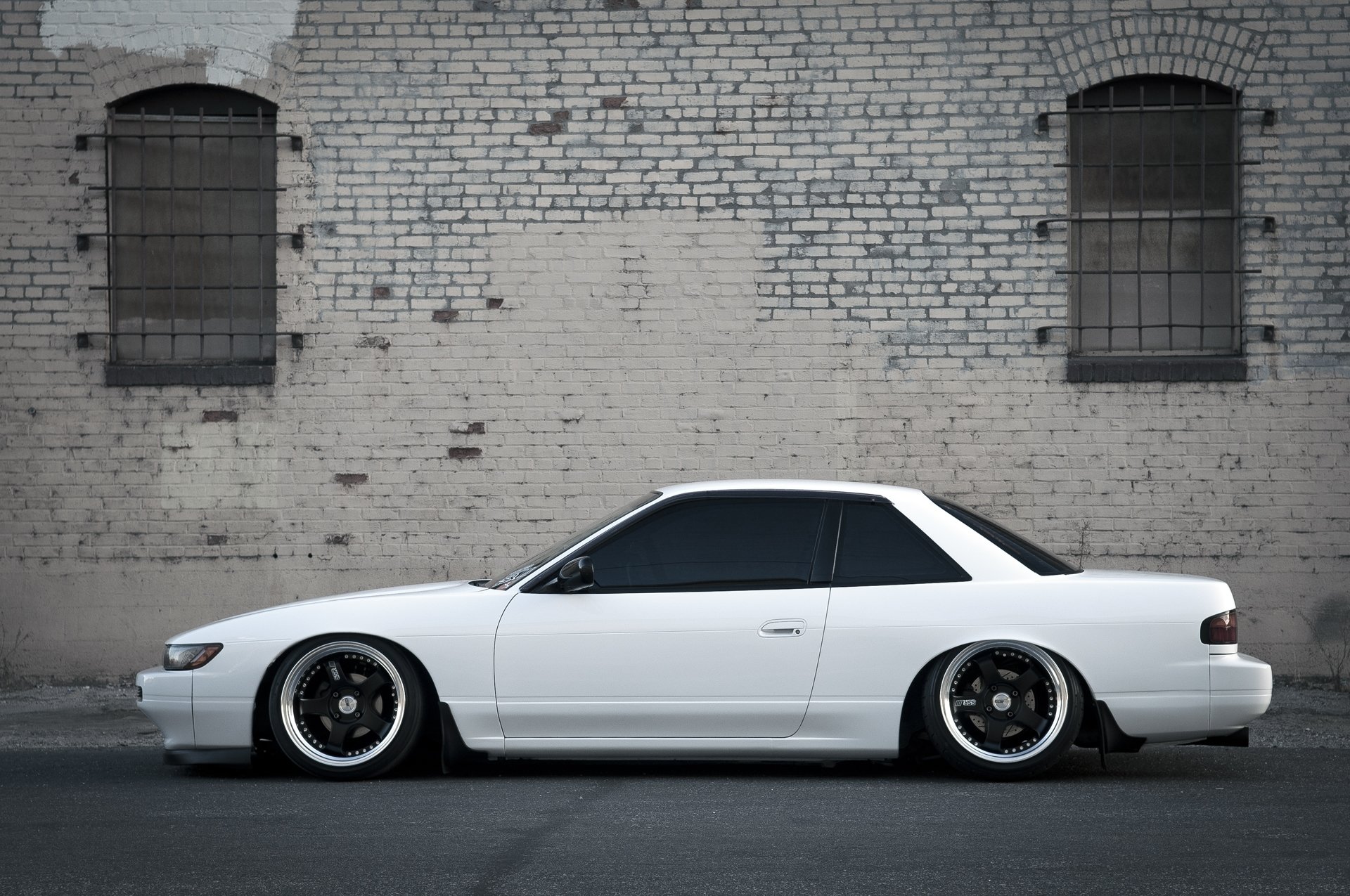 nissan sylvia s13 position blanc mur