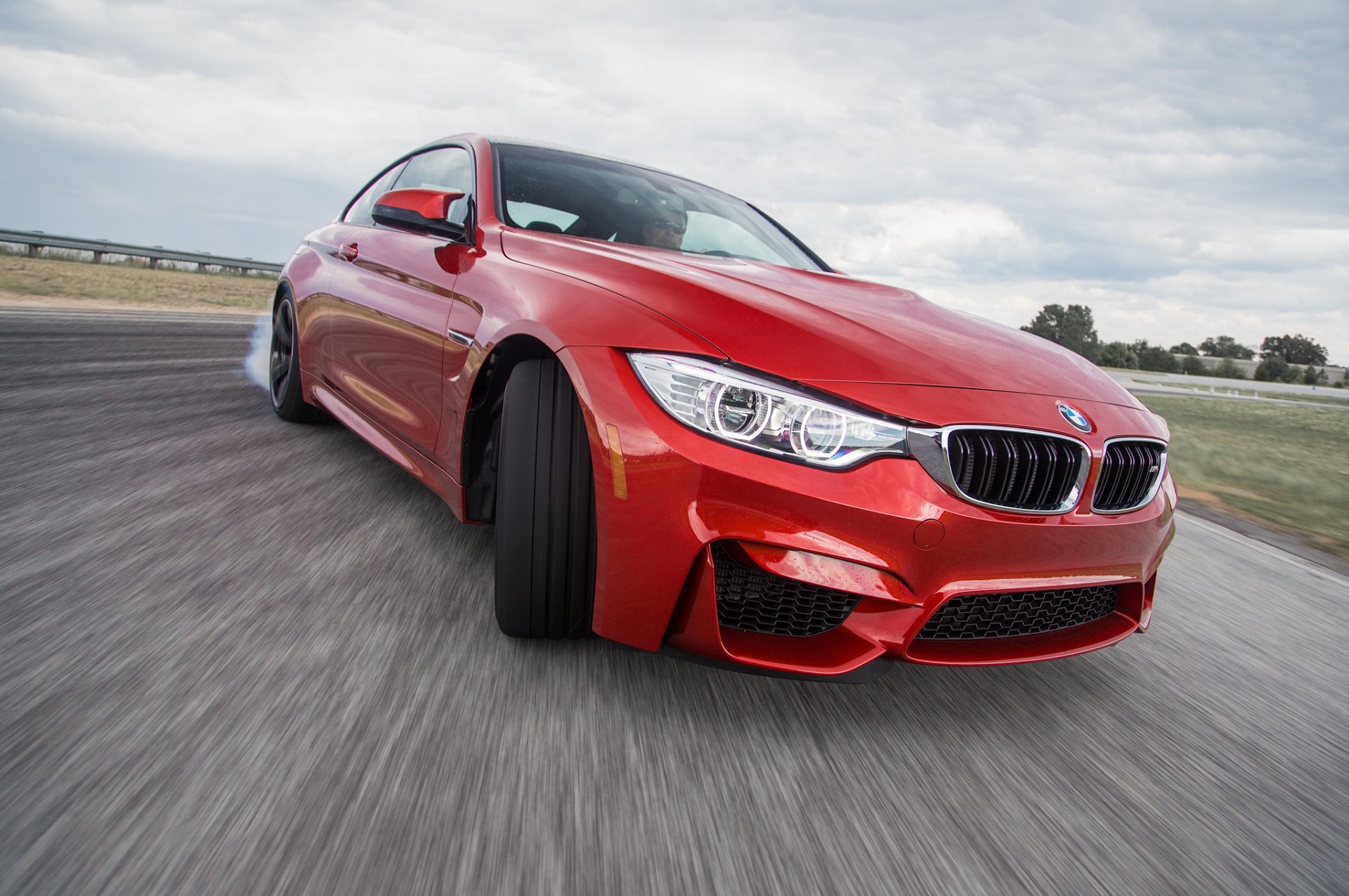 bmw bmw m4 red drift coupe