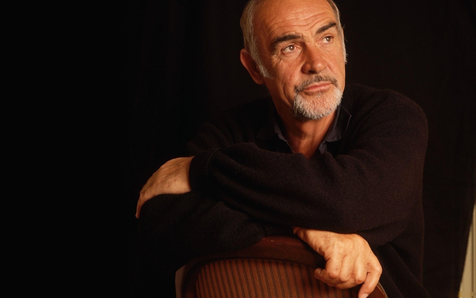 ean connery produttore marito attore sean connery sedia