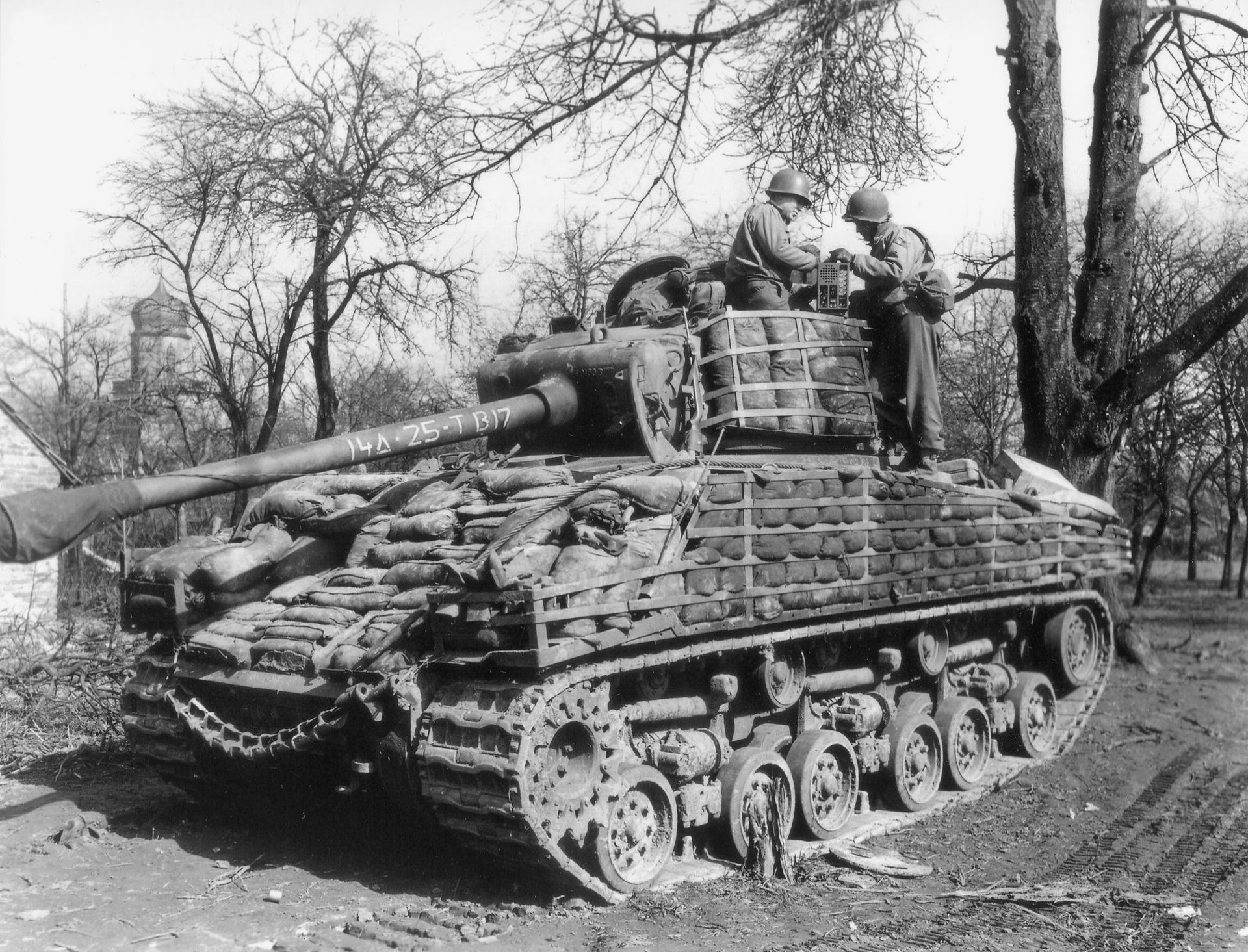 tank americans sherman war