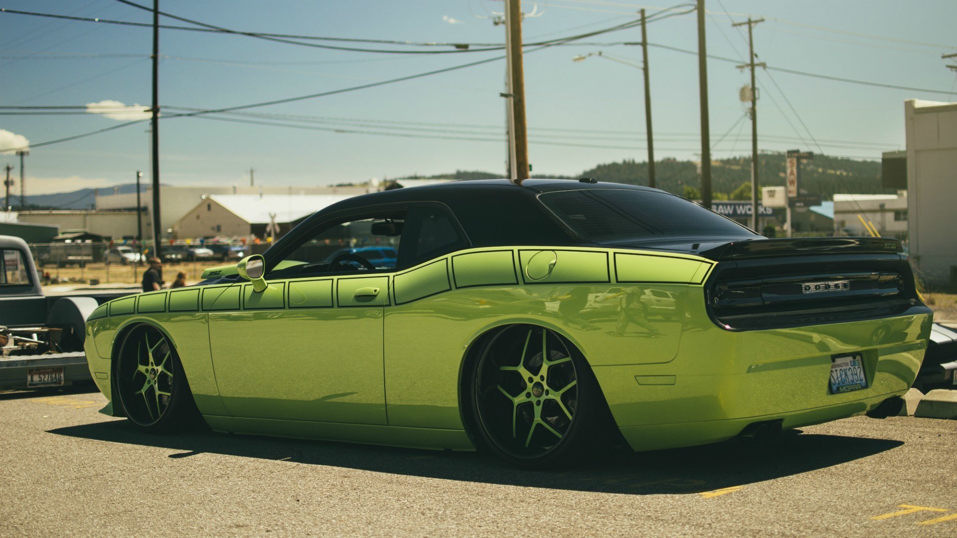 dodge challenger srt8 392 ciudad calle