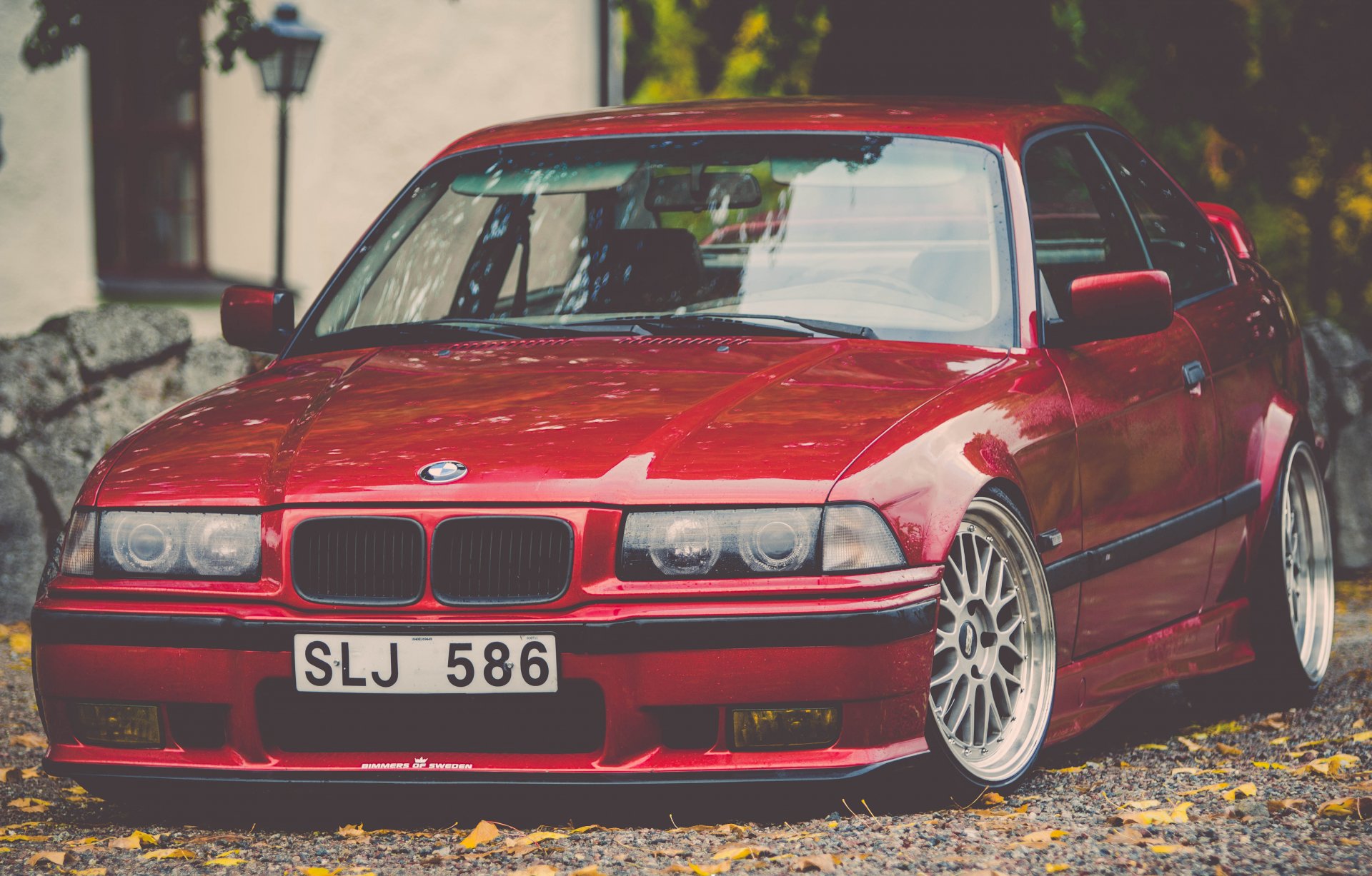 bmw e36 m3 bmw tuning pozycja czerwona