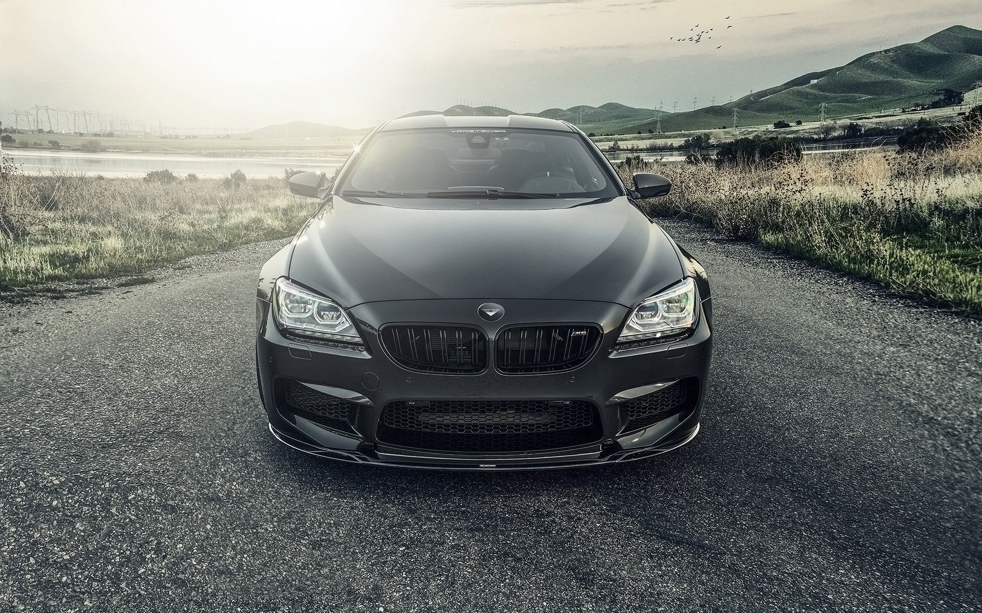 bmw m6 vorsteiner samochód bmw coupe auto przód