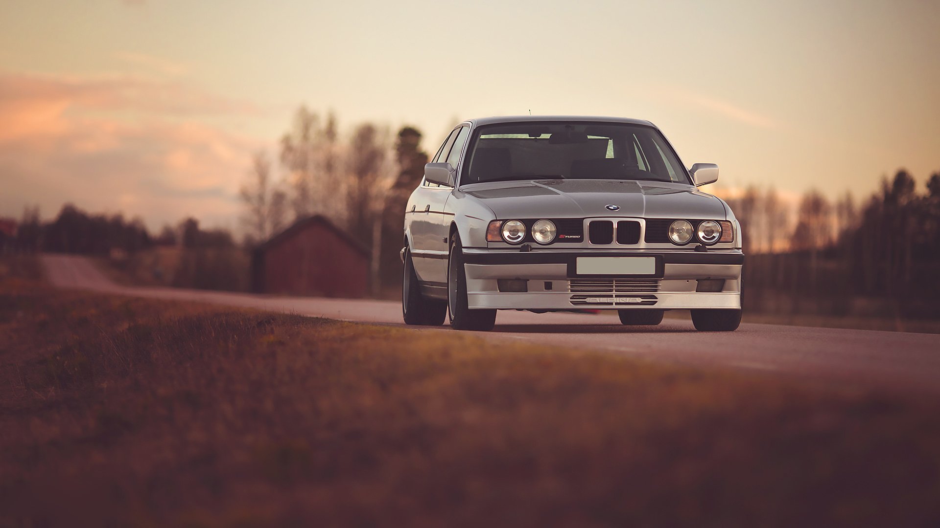 bmw e34 m5 alpina b10 bi-turbo bmw carretera