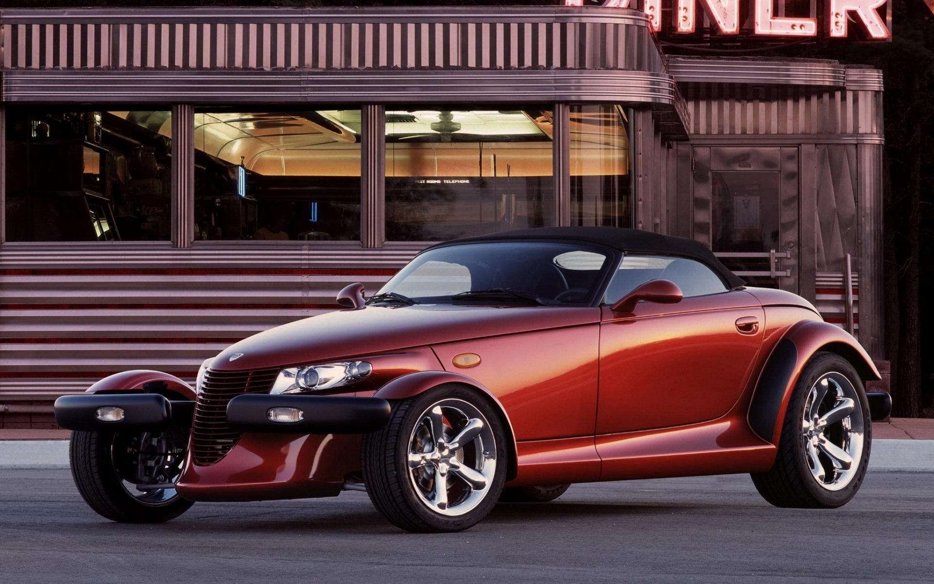 plymouth prowler pouler avant fond