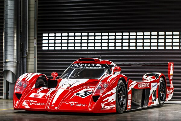 Red toyota gt Racing Car