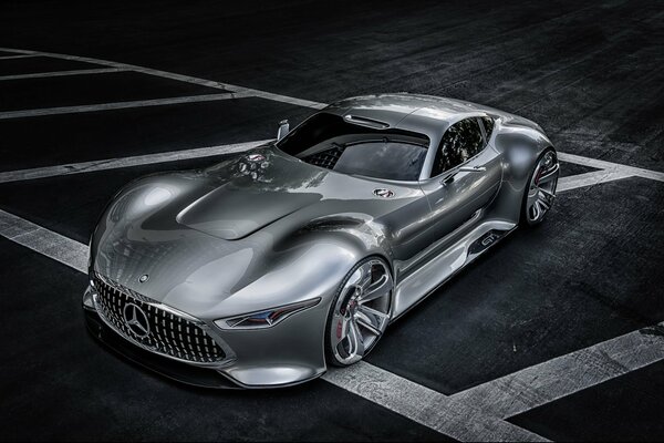Grey Mercedes Benz 2013 concept