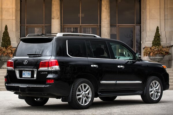 Lexus LX SUV rear view