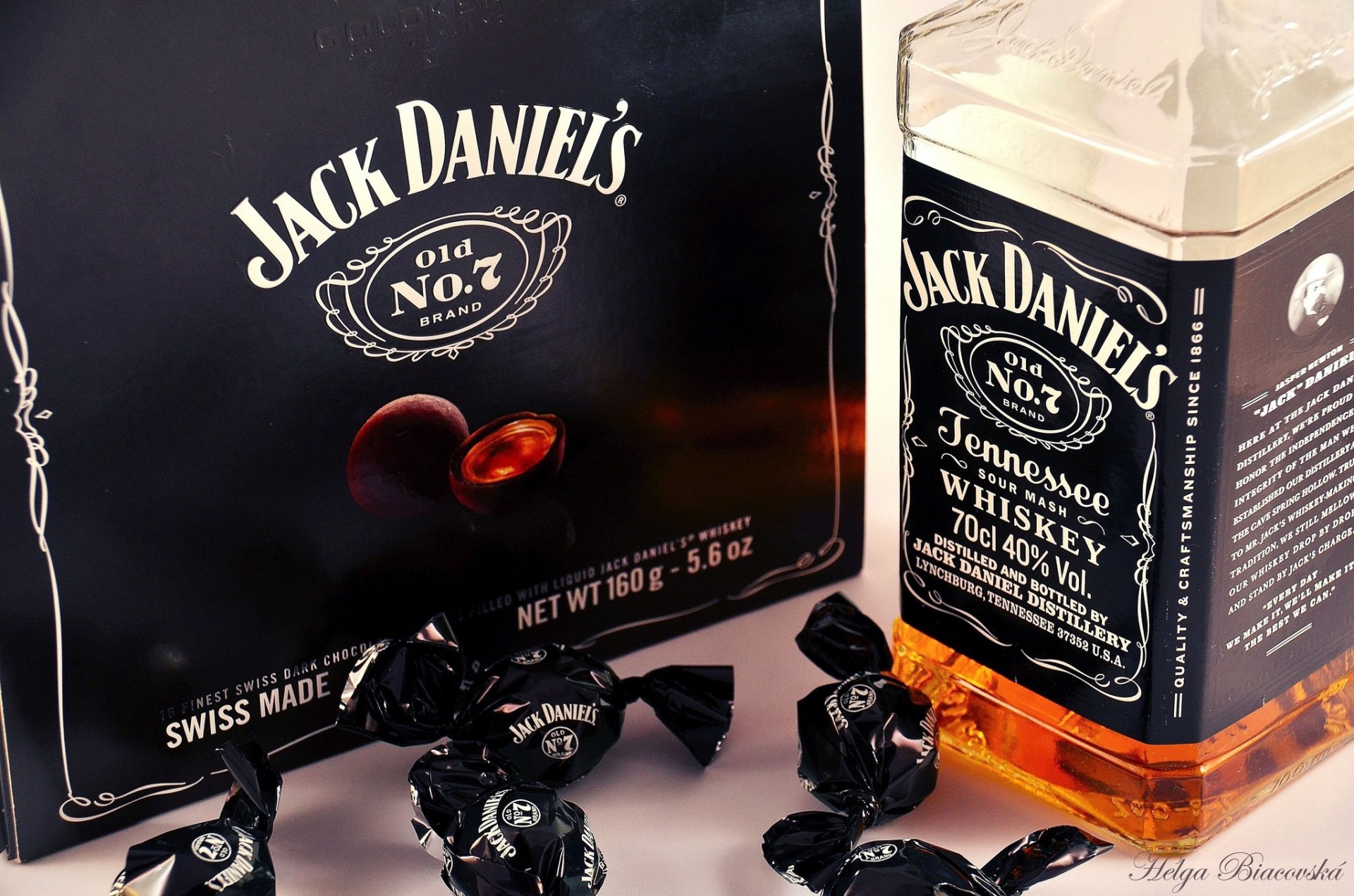 whisky butelka jack daniels alkohol cukierki